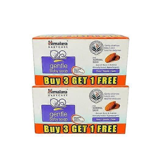 Himalaya zachte babyzeep (White_75g_8 stuks) - 2 stuks