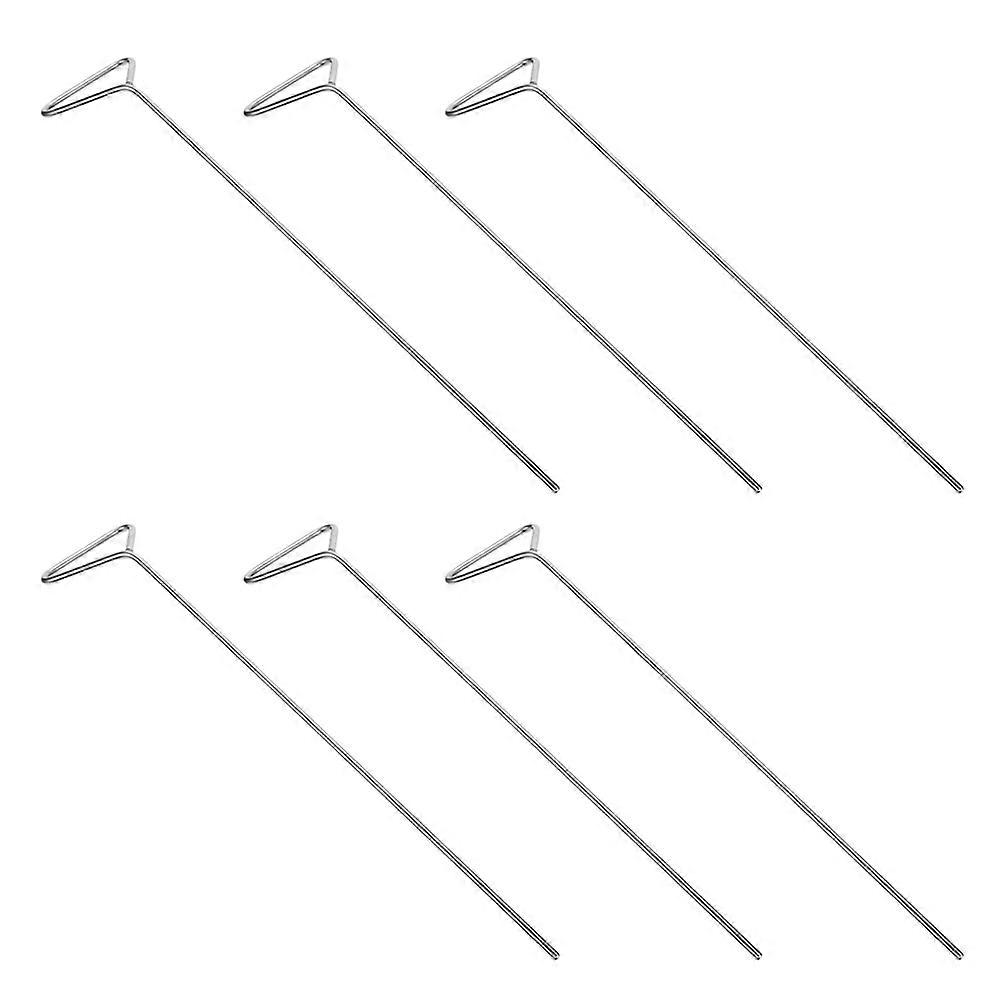 Stainless Steel Cell Spreader for Lab Use with Innovative Design and Triangular End, 6pcs
