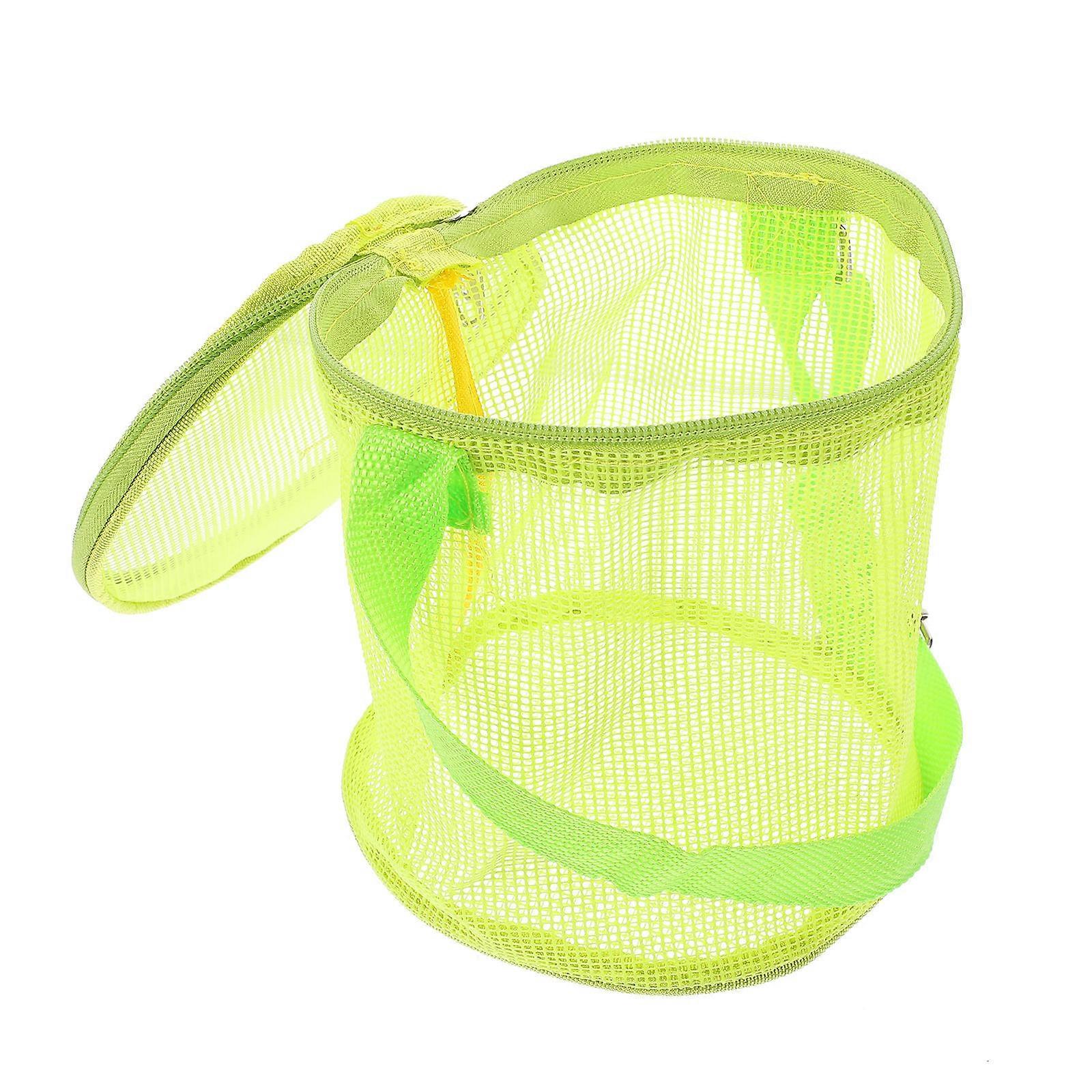 Seau de jouet de plage portable pour enfants avec organisateur de jouet de sable et 1 ensemble de sac de plage extérieur