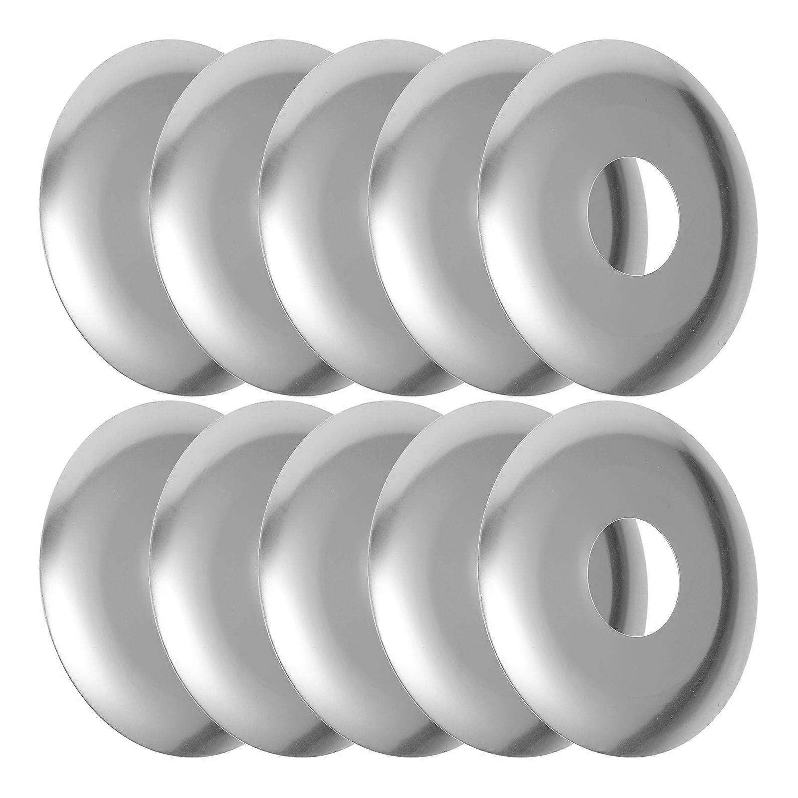 Fire Sprinkler Cover Plates Single Disc Protector for Sprinkler Head 10Pcs