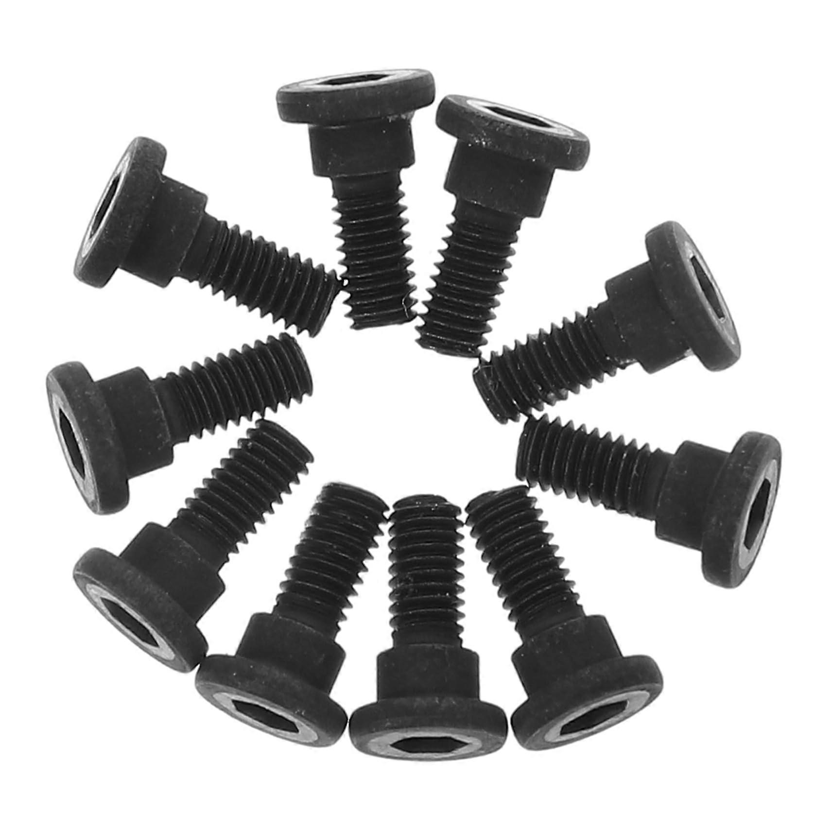 10 Pieces Hex Socket Screws Carbon Steel with Innovative Stop Function for Versatile Applications and Repairs