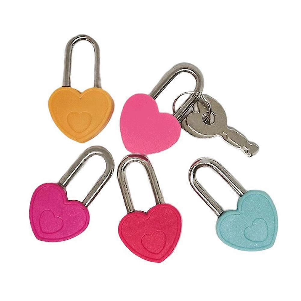 Colorful Mini Lock And Key Set For Diaries Journals Stationery Bags Secure Portable Multifunctional Accessory