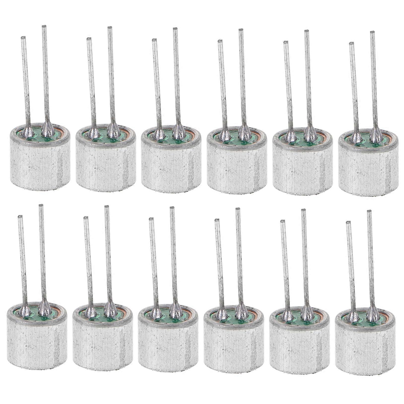 Electret Condenser Microphone Pack Of 20 Highly Sensitive Pin Terminals For Theatre Recording And Live Performance
