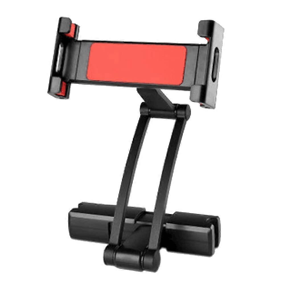Car Phone Tablet Holder Rear Retractable Adjustable Pillow Compatible with Most Devices, Red Color