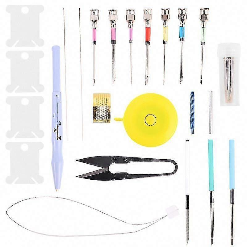 Embroidery Plastic Tool Kit for Sewing and Crafting