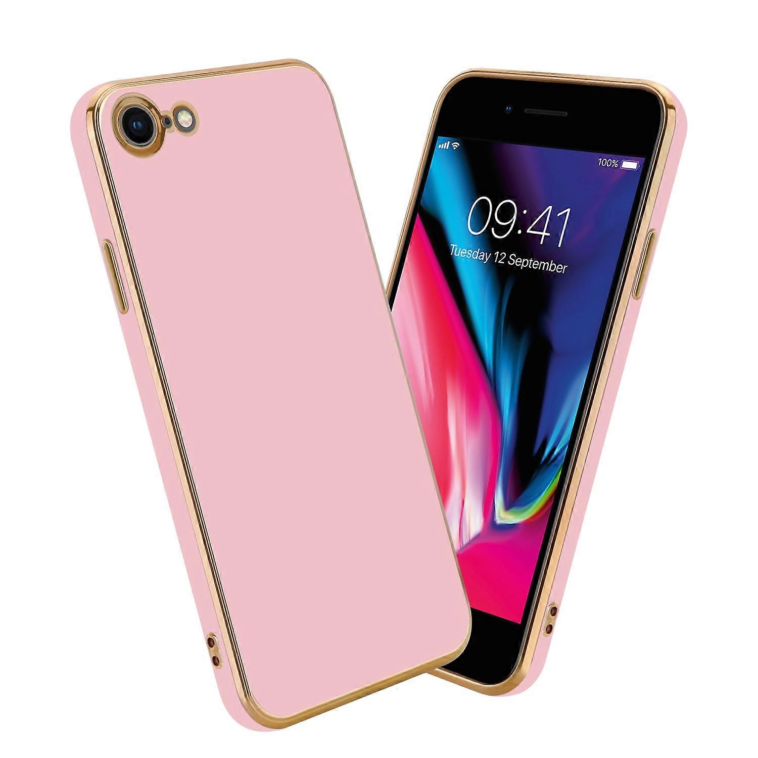 TPU Protective Case iPhone 7 / 7S / 8 / SE 2020 Case - with Camera Protector