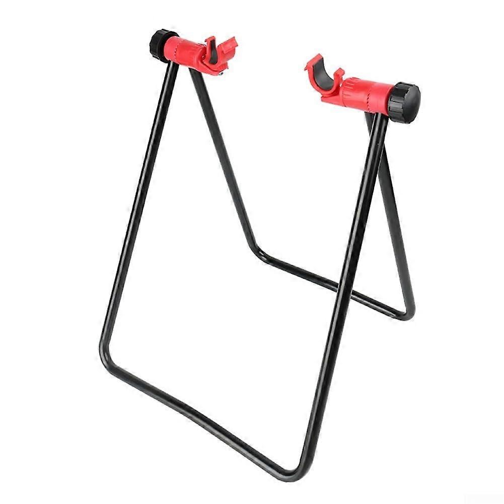 Adjustable U Shaped Bicycle Parking Rack Space Saving Solution for Bike Repairs, Durable Steel Construction, Fits All Bike Sizes