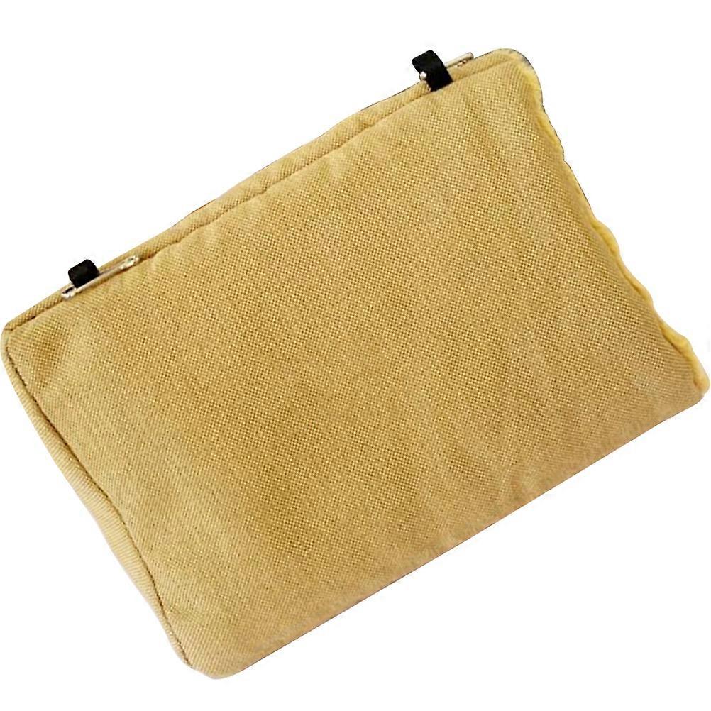 Khaki Bird Hammock for Pet Use Flax Material Hanging and Comfortable Spot 7.5 Inches