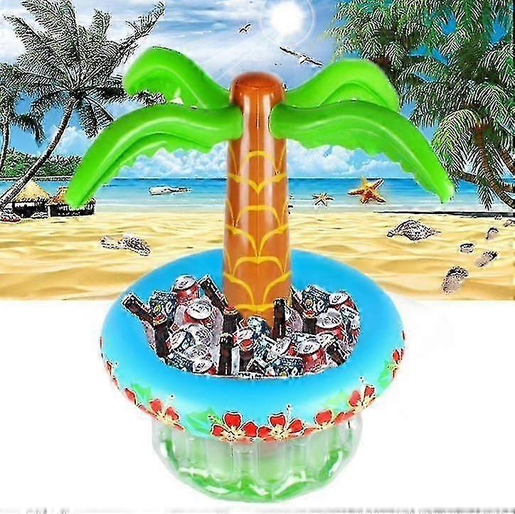Tree Oasis Inflatable Party Cooler Durable Summer Inflatable Water Floats Tropical Pool Toys Beverage Cooler