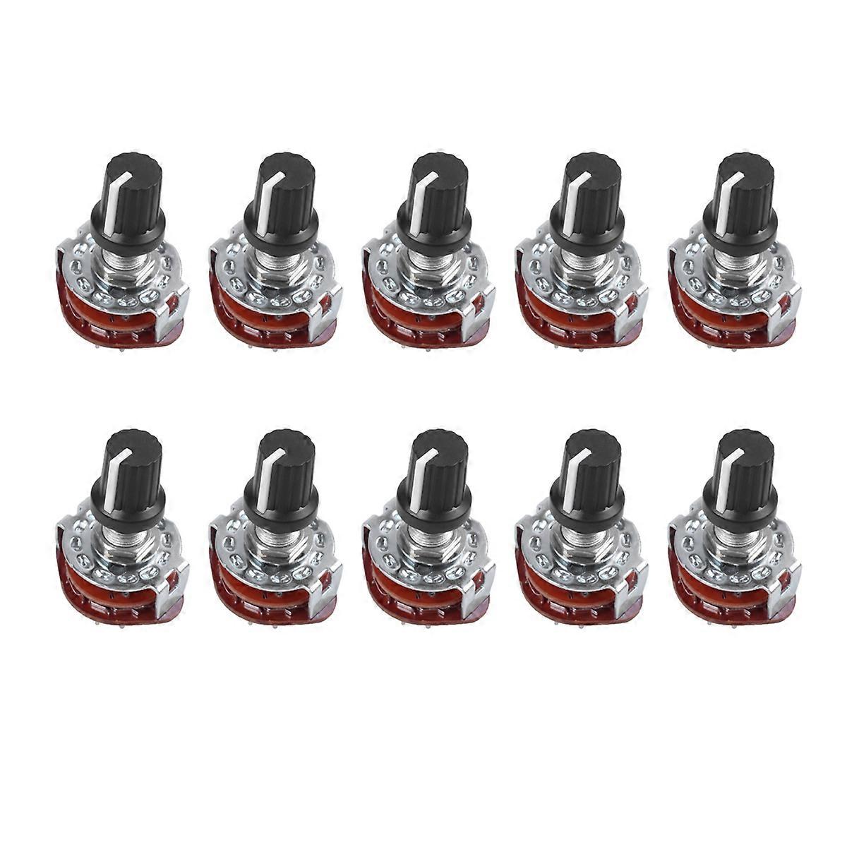 10X Electronic Machine 4P3T 4Pole 3 Position 2 Deck 16 Pin Rotary Switch