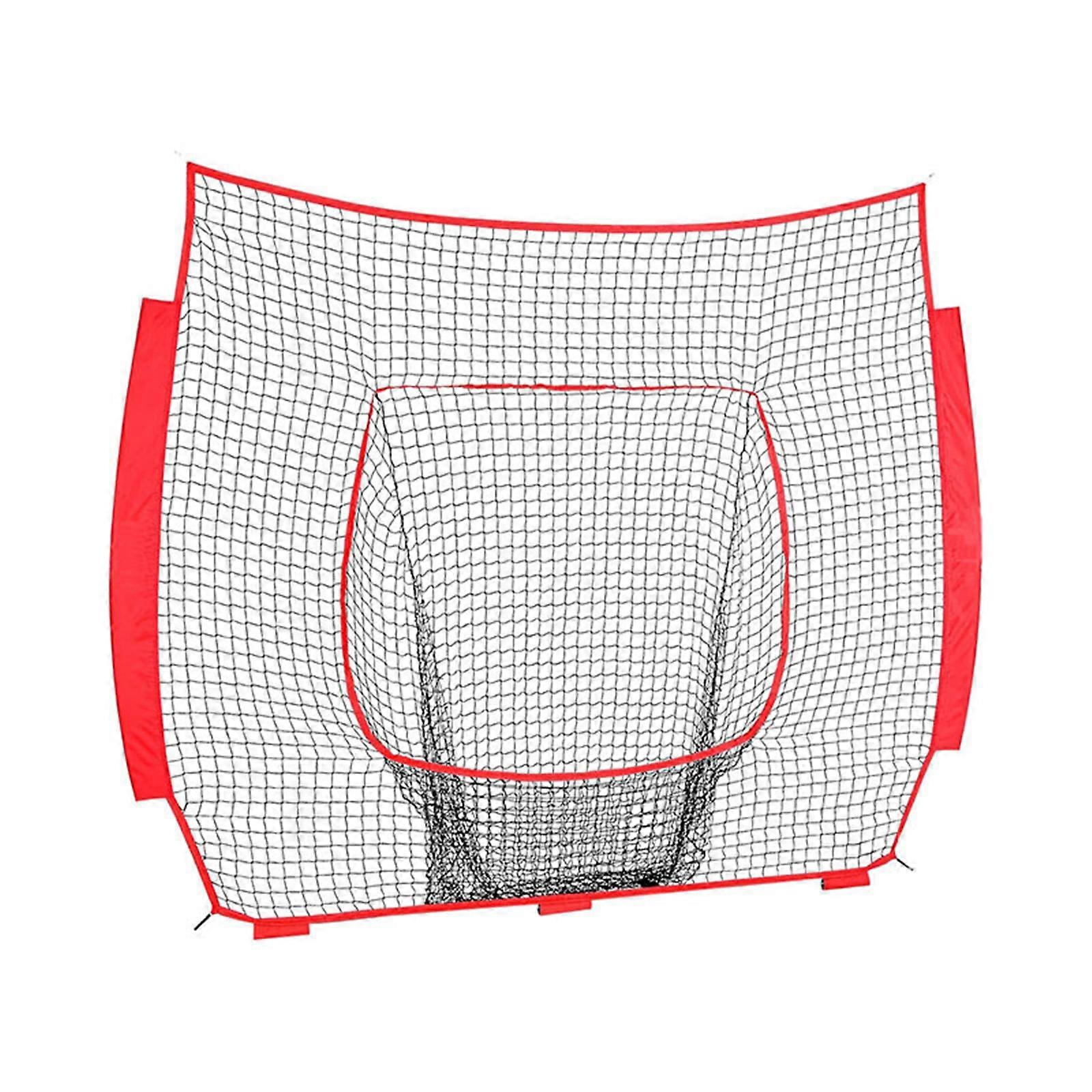Baseball Replacement Net 7x7ft Practice Netting Portable Softball Practice Net Baseball Exercise Sport Accessory Multicolor