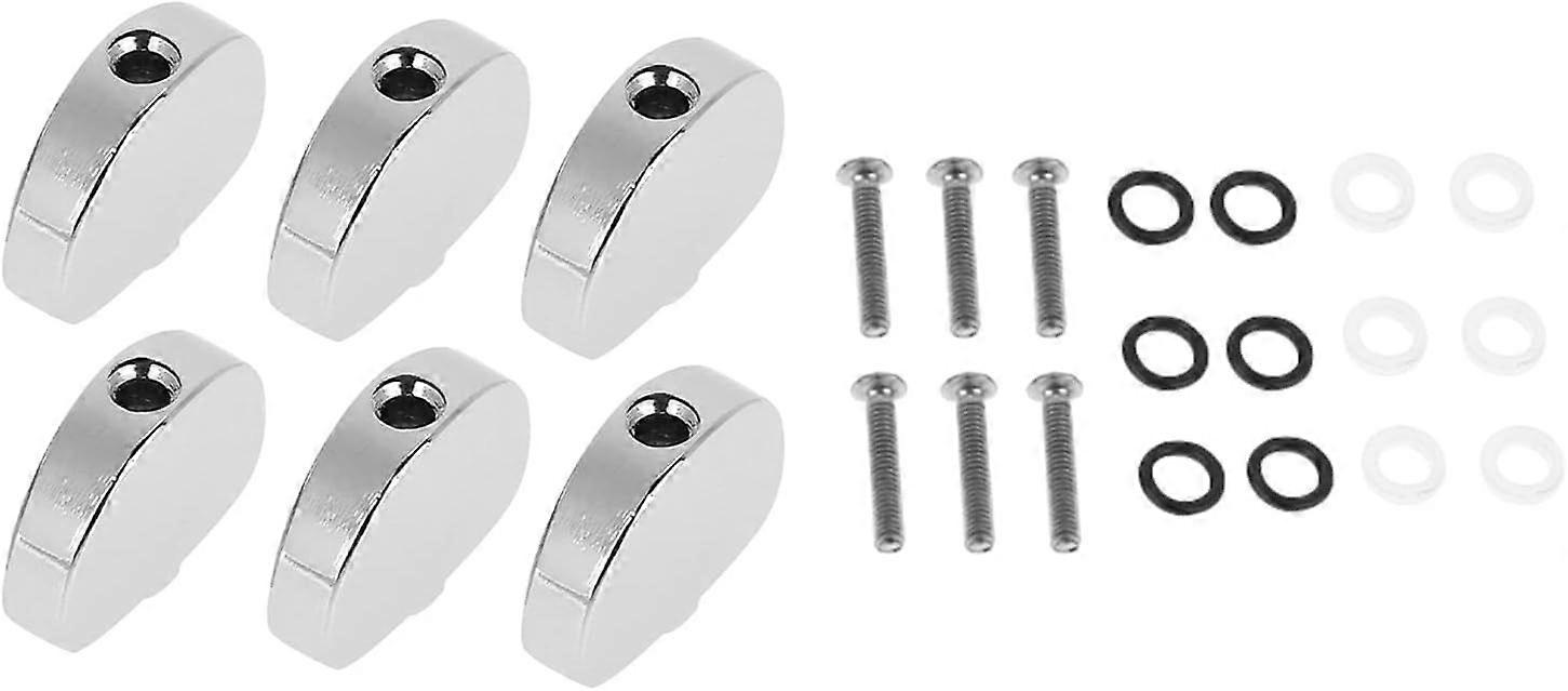 Tuner Machine Head, Metal Alloy Premium Guitar Seircle Buttons Replacement Pack