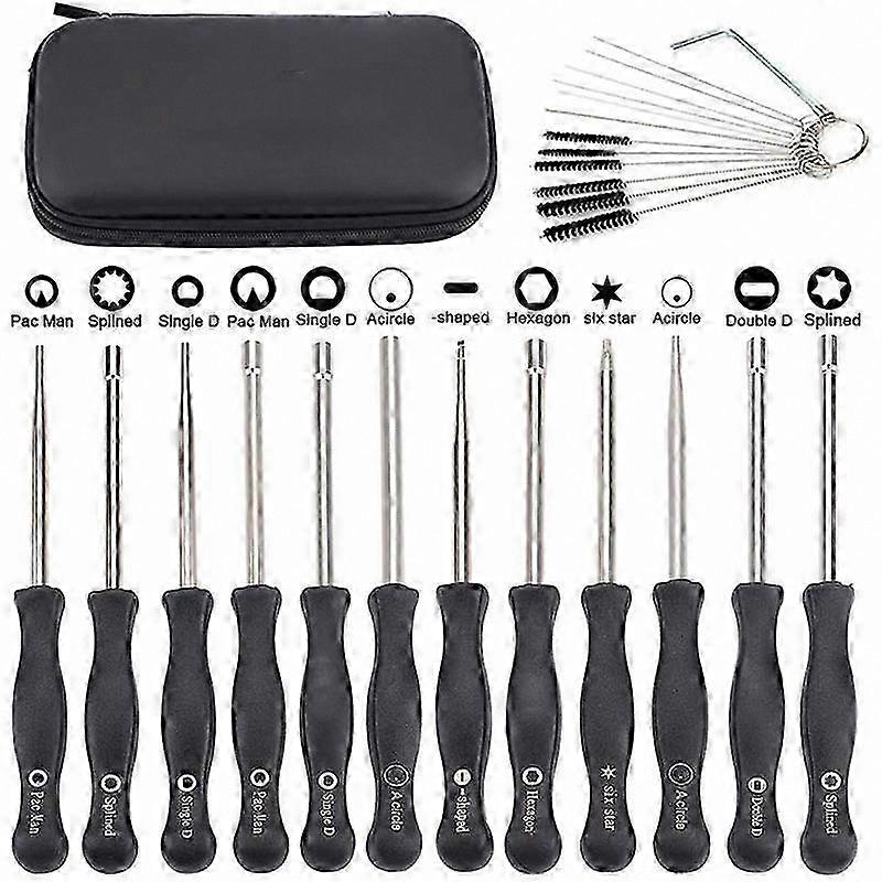 Carburetor Adjustment Tool Kit, 12-Piece Carburator Adjusting Set for Precision Tuning