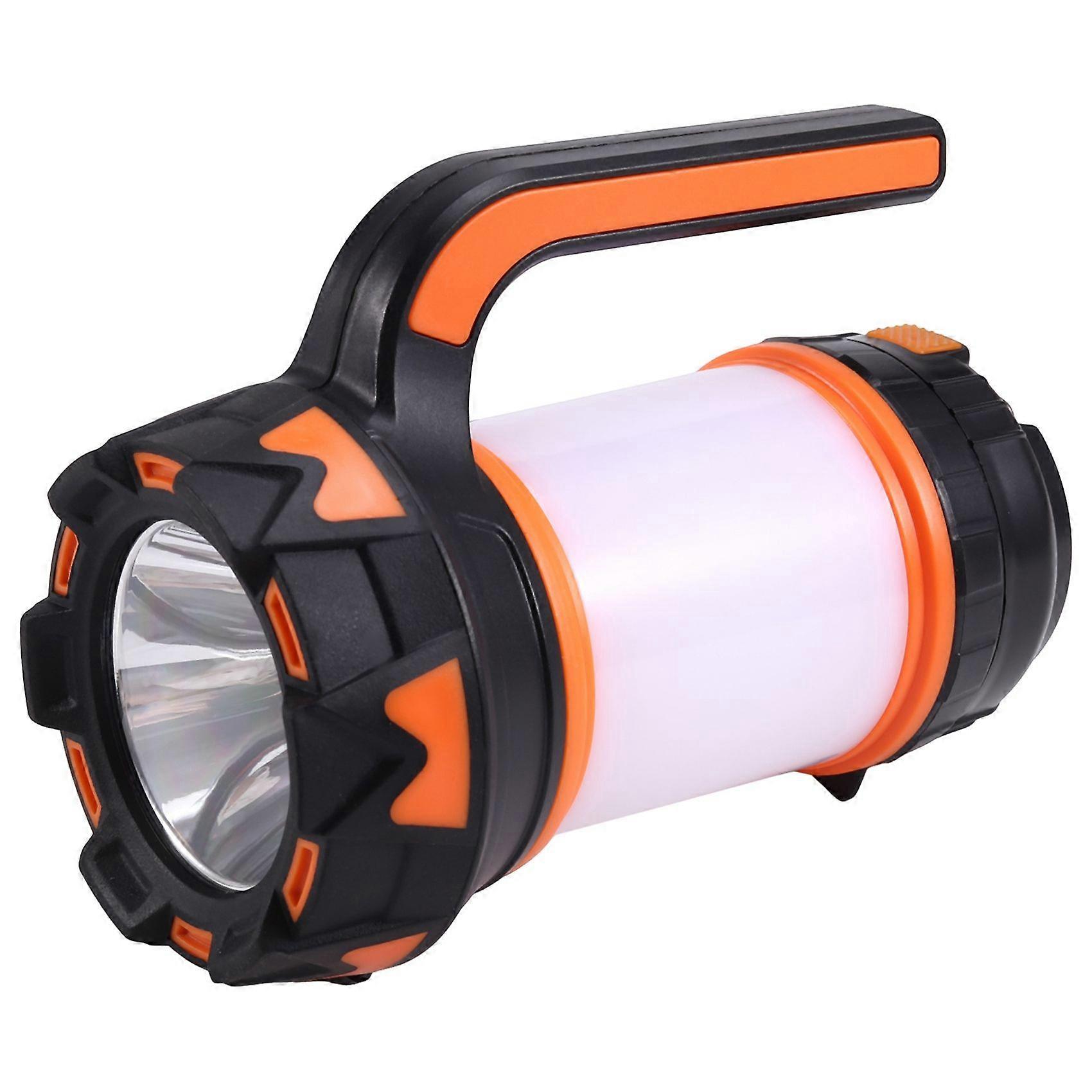 LED Lantern Camping Flashlight Rechargeable Waterproof Searchlight Outdoor Emergency Multi-Function Searchlight,C