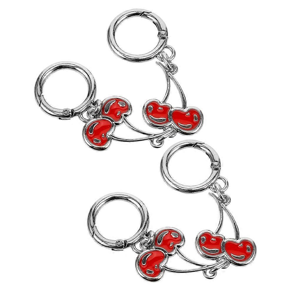 2pcs Purse Strap Extender Shoulder Strap Extender Chain Bag Cherry Extension Chain Bag Short Chain