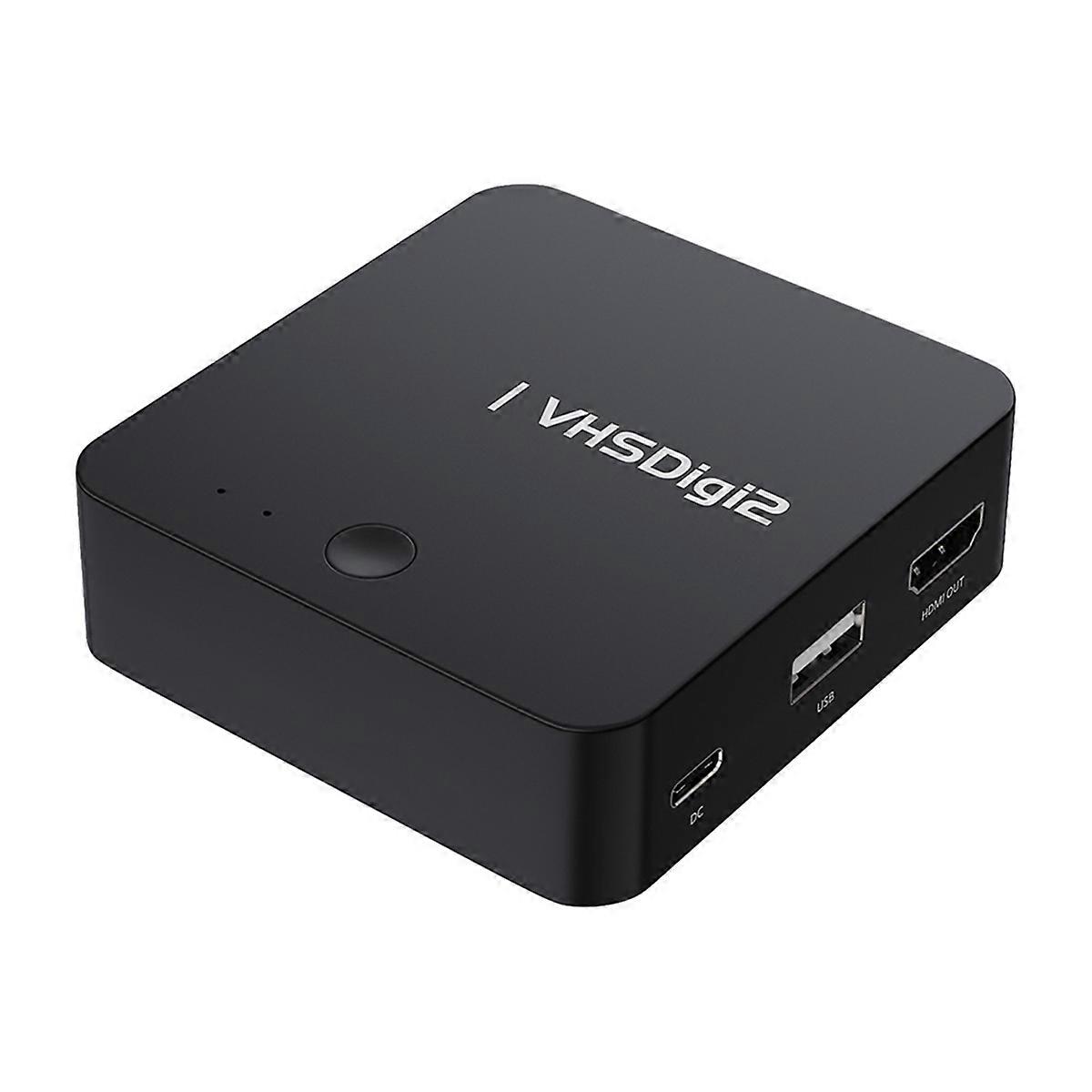 AV Video Recorder,Analog Video to Digital Conversion Save to SD/USB,for ,VCR'S, , Hi8, Camcorder, DVD Players