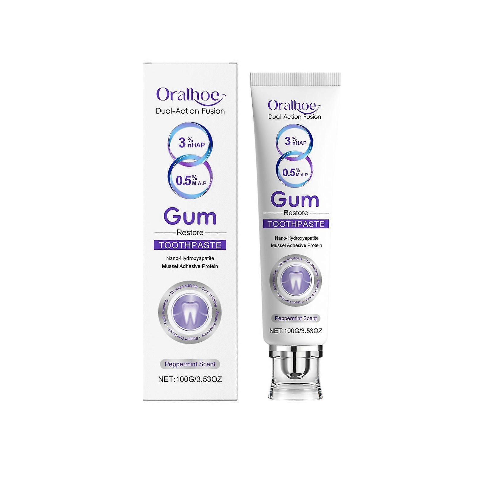 Pro-Health Advanced Gum Restore Deep Clean Toothpaste - Anticavity, Antibacterial Flouride Toothpaste, Gum and Enamel Protection, 100g