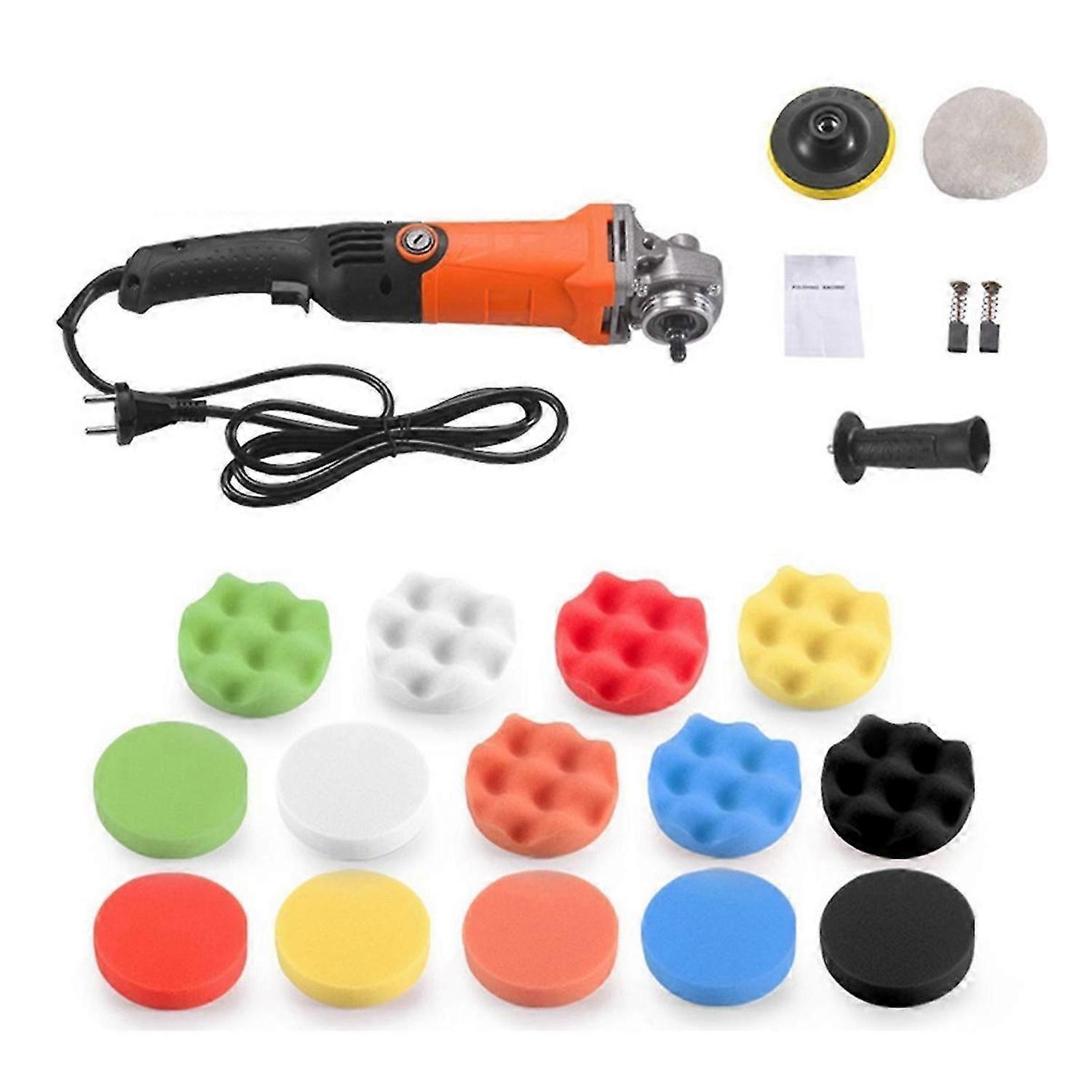 Electric Car Polisher Machine Track Sanding Polishing Machine EU PLUG
