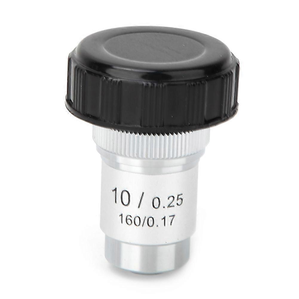 195 AllSteel 10X Achromatic Objective Lens for Biological Microscopes