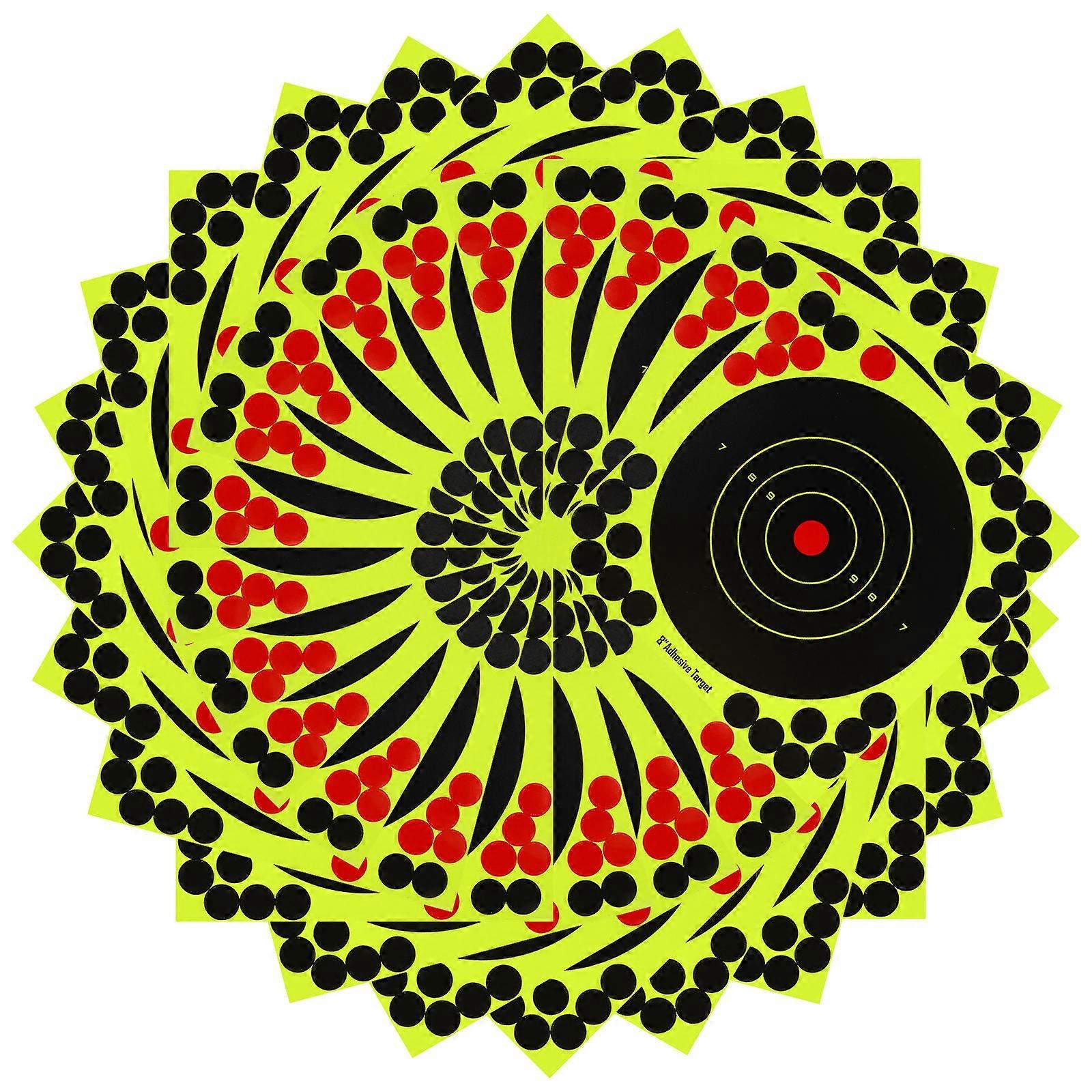 Target Papers for Shooting Sport Practice Featuring 30Pcs Self-Adhesive Stickers