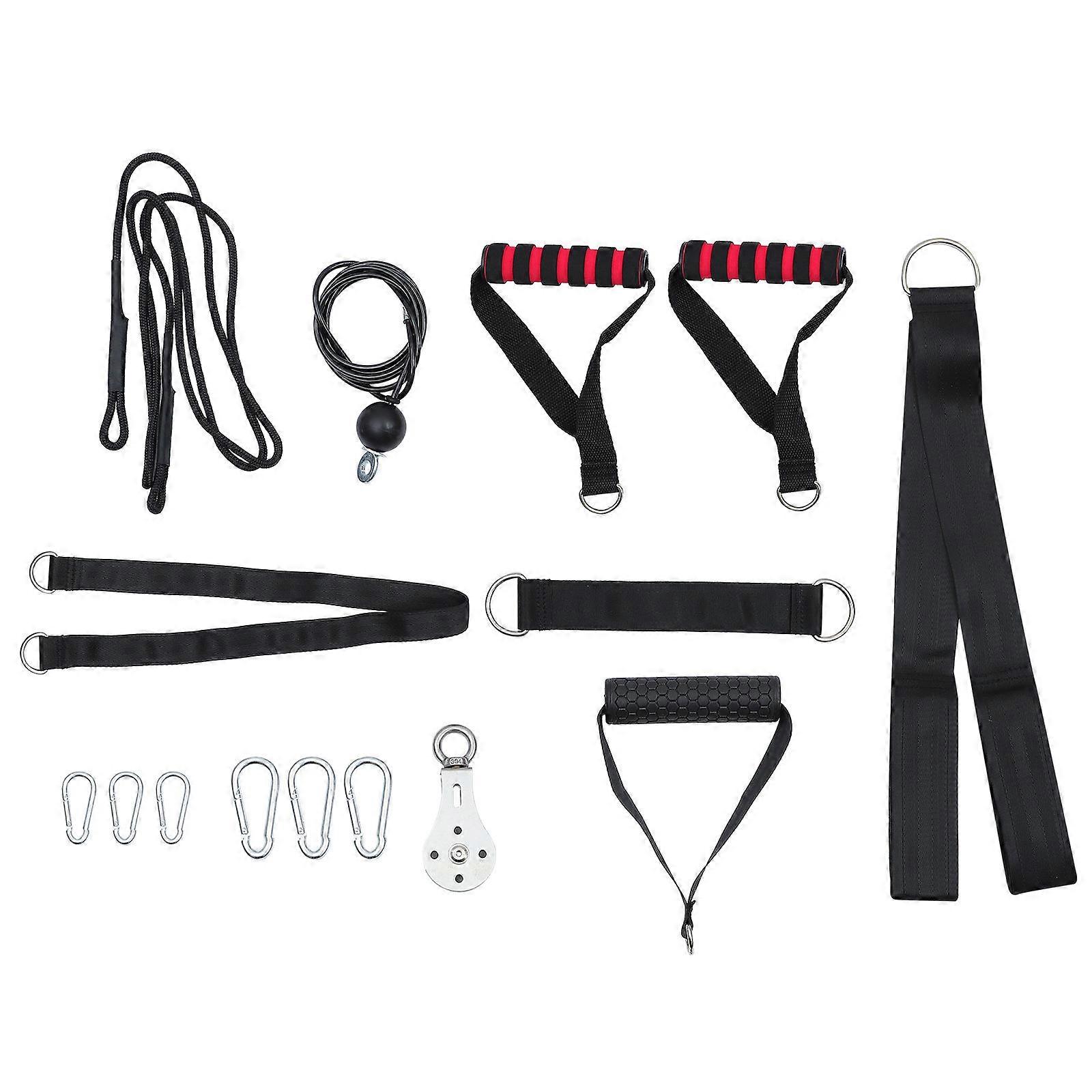 Fitness Accessories Kit Triceps Extension Pulley System for Home Use 1Set