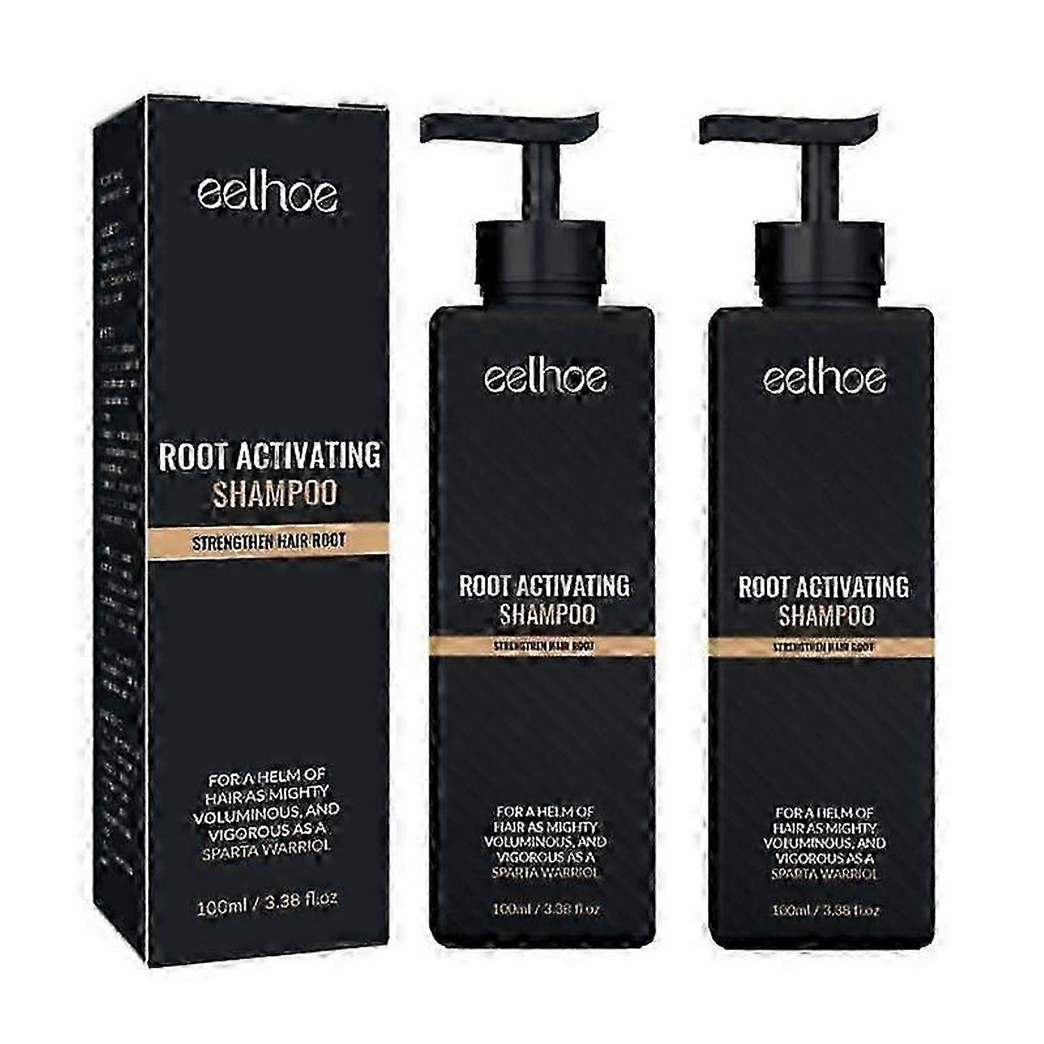 2szt Spartan Shampoo, Spartan Root Activator Shampoo, Naturalne szampony do włosów
