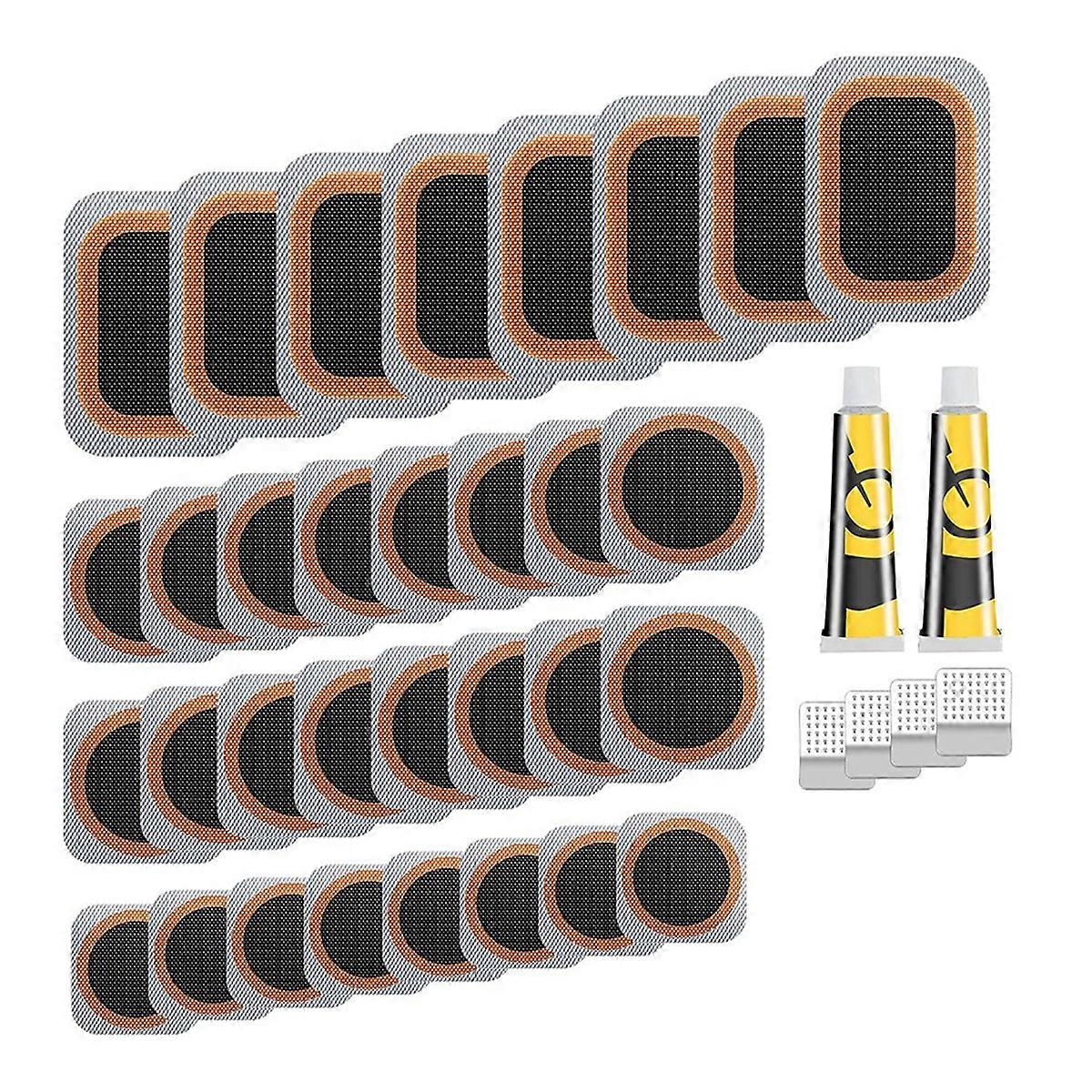 Bike Tire Repair Kit - Bycicle Inner Tube Puncture Patch Kits
