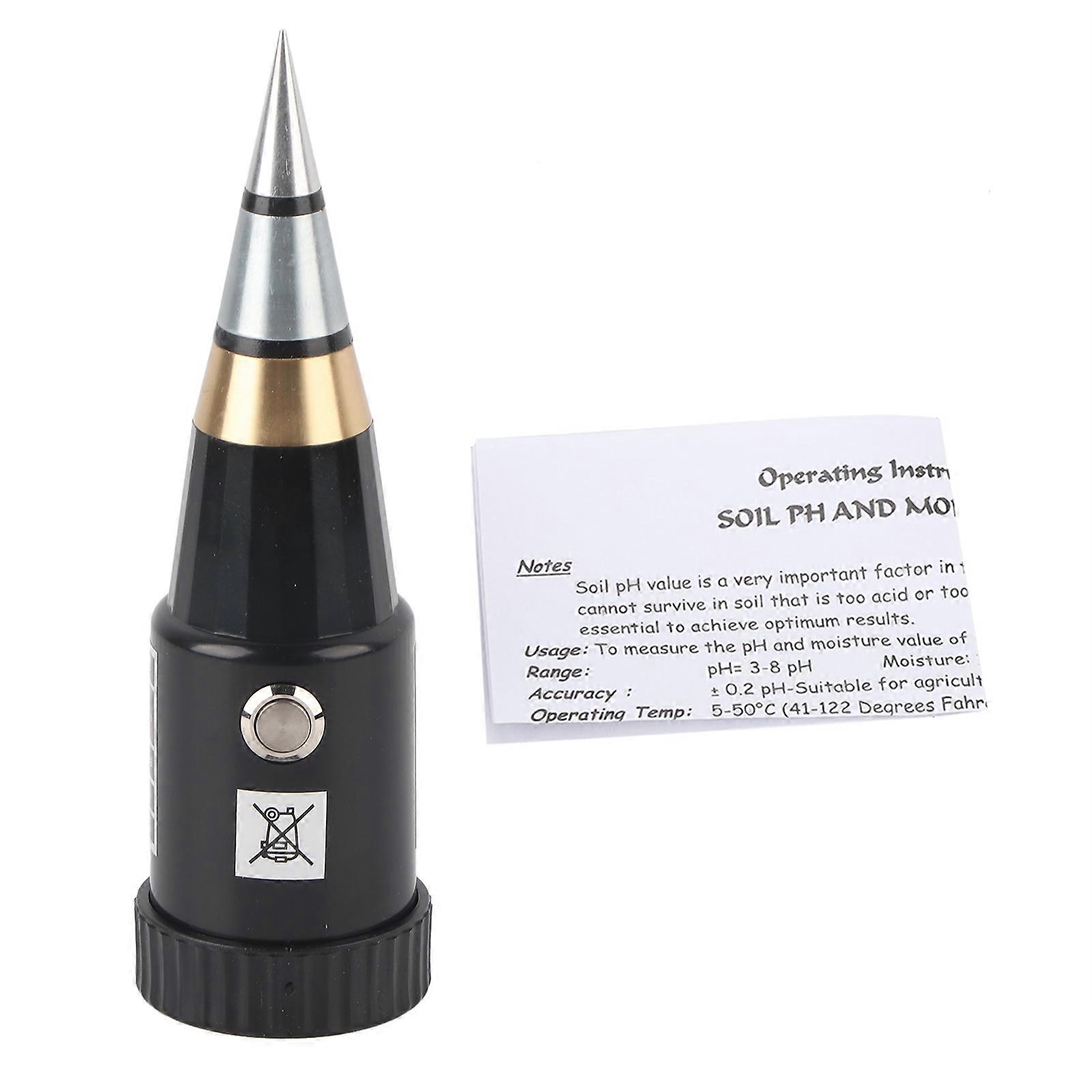 2 in 1 Moisture Detector, pH, Soil Meter, Light and Moisture Sensor