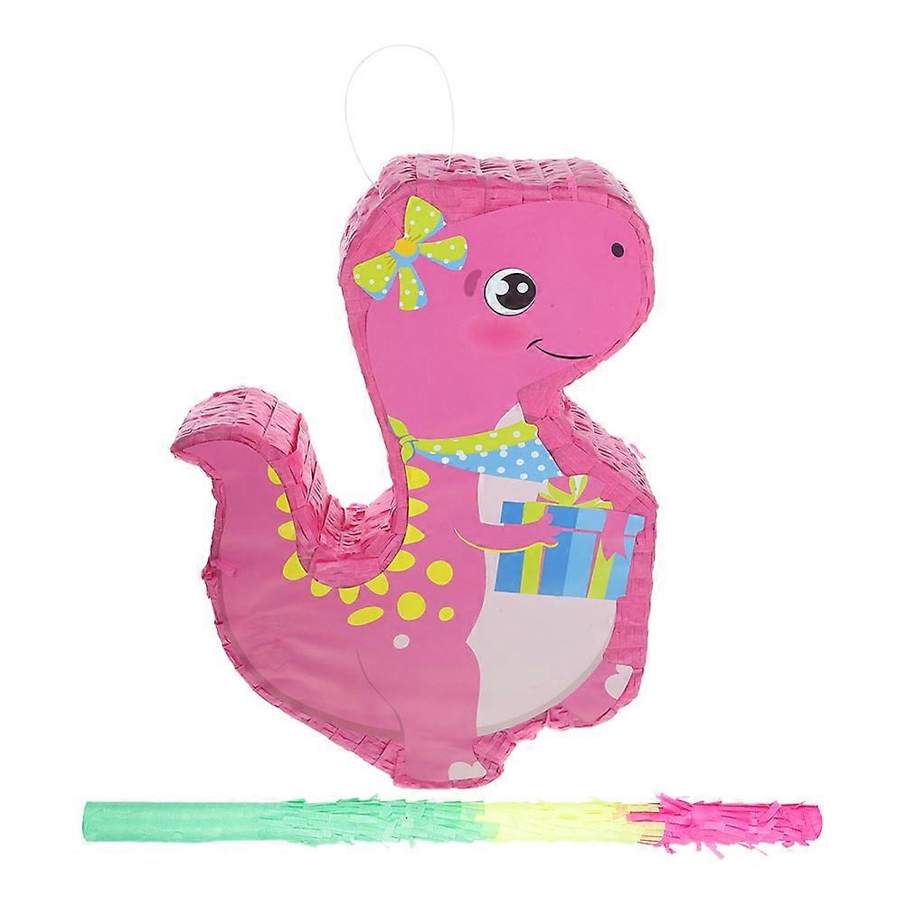 Dinosaur Pinata 2Sets for Fiesta Decoration Candy Filled Game Prop