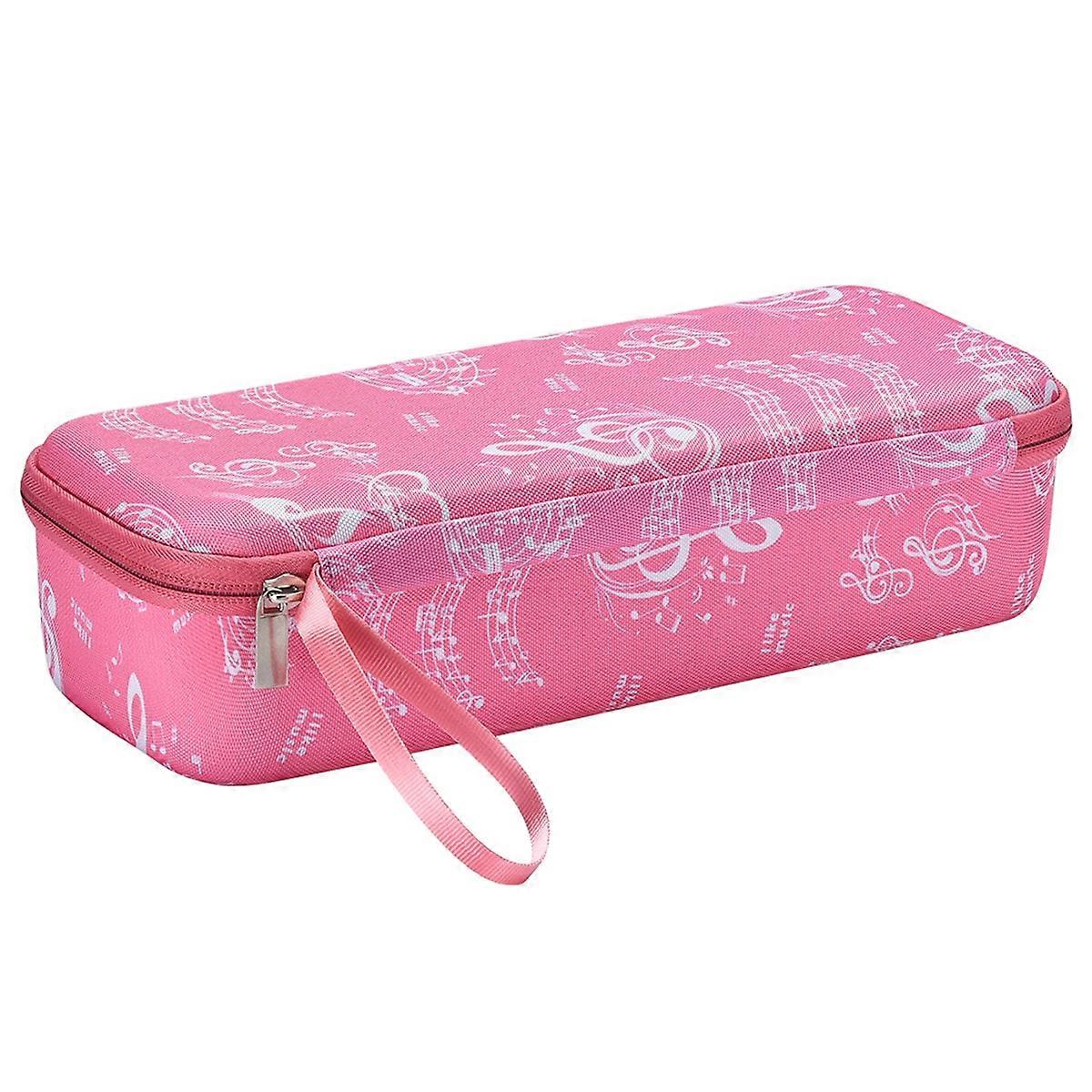 For Musical Instrument Storage Box, Protective Case-Pink