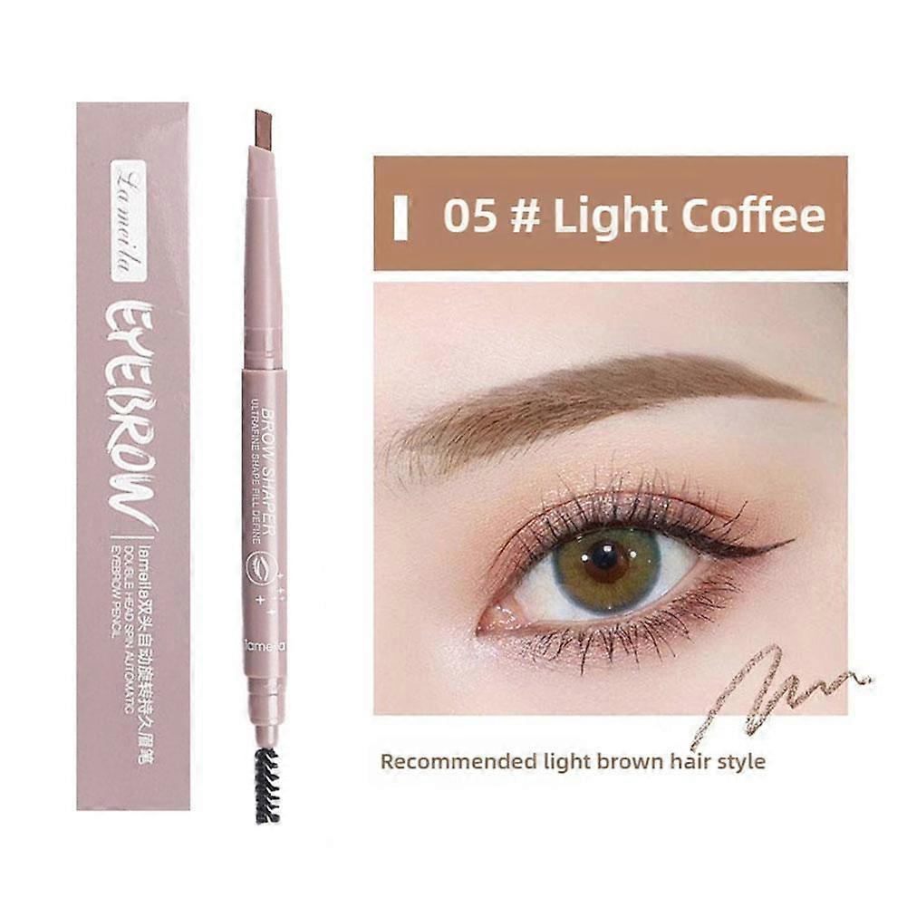 Waterproof Eyebrow Pencil Long Lasting Smudge Proof All Day Wear Natural Look 3D Definition Easy Application Sweat Resistant