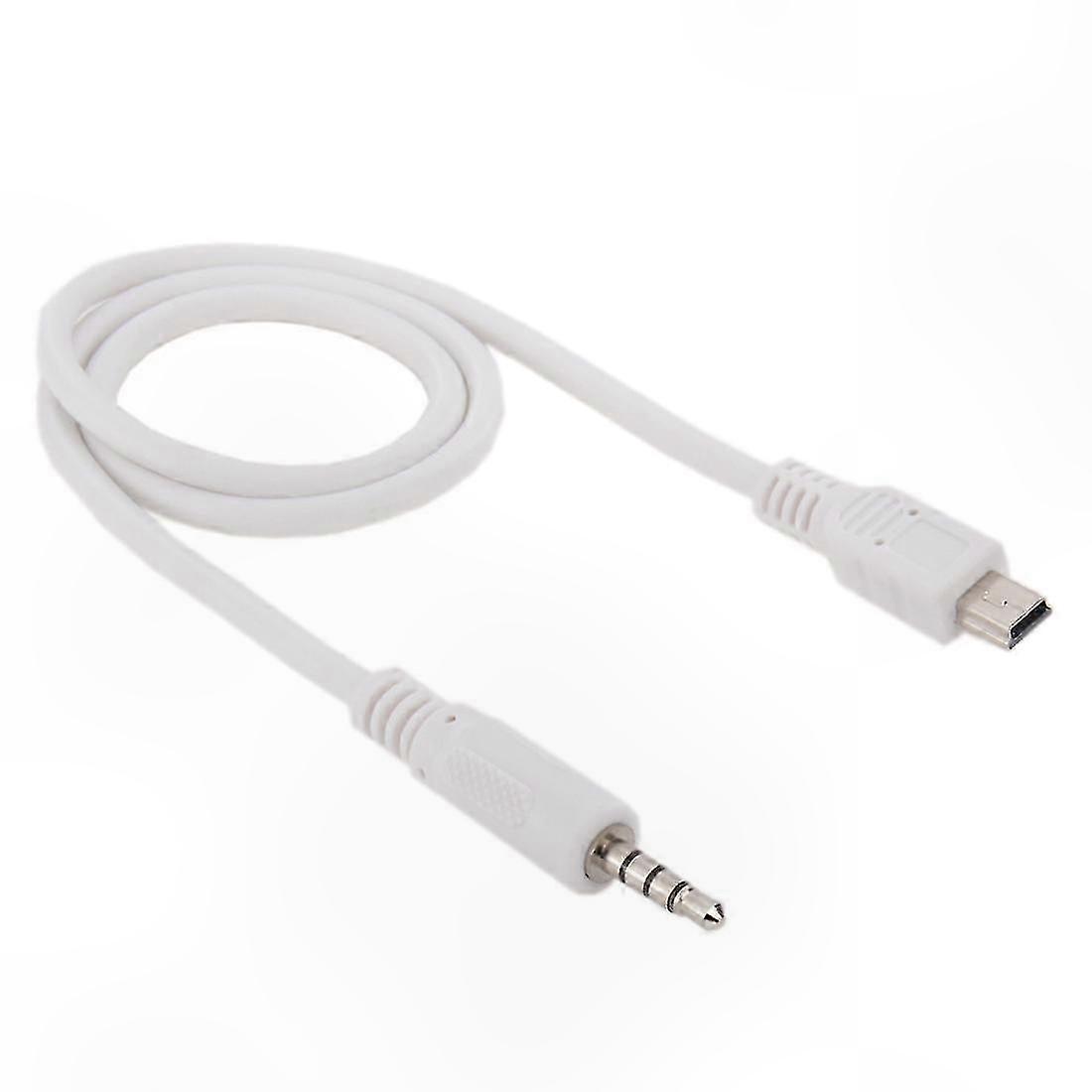 Cable USB o de 3,5 mm a mini, cable AUX macho de 50 cm