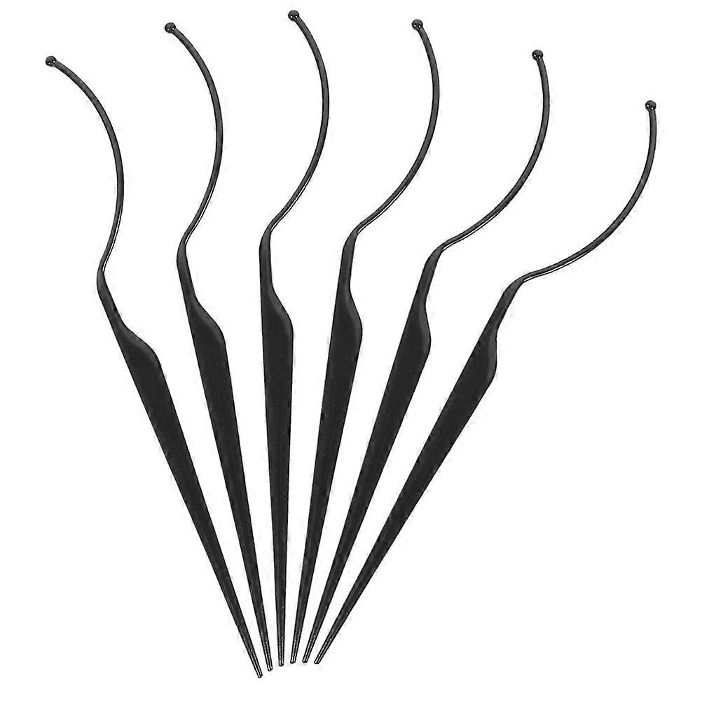 30 Pcs Reusable Eyelash Holder Acrylic Display Sticks For Makeup Artists Beauty Setup Storage Solution