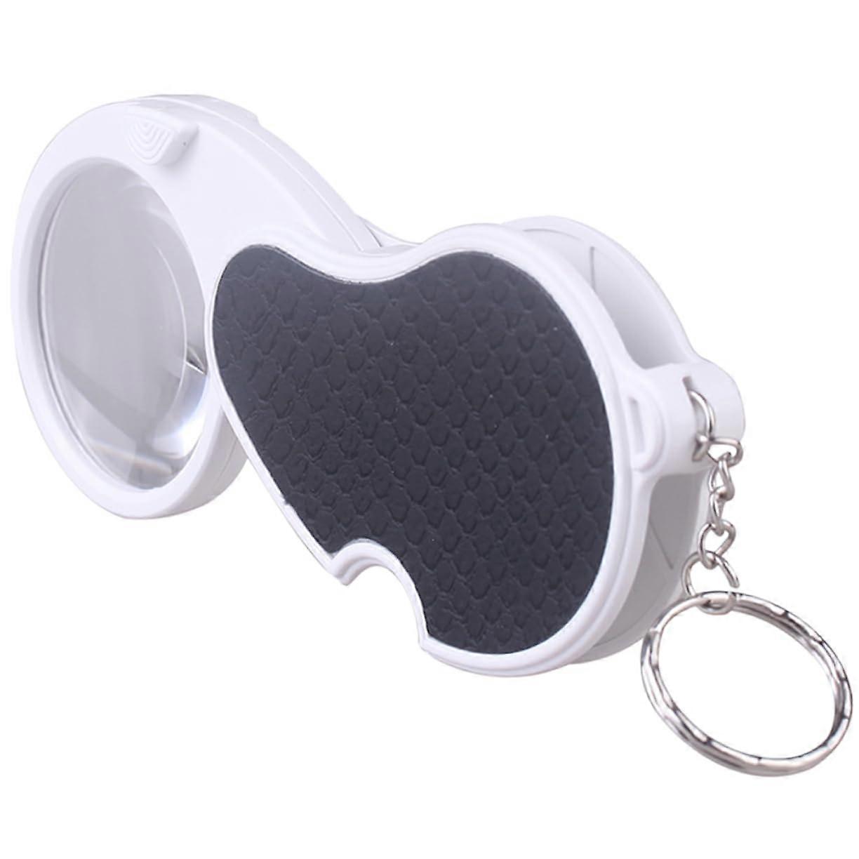 Lighted Pocket Folding Magnifier LED, Handheld PocketSized, Illuminated for Reading and Crafts, Compact Travel Design