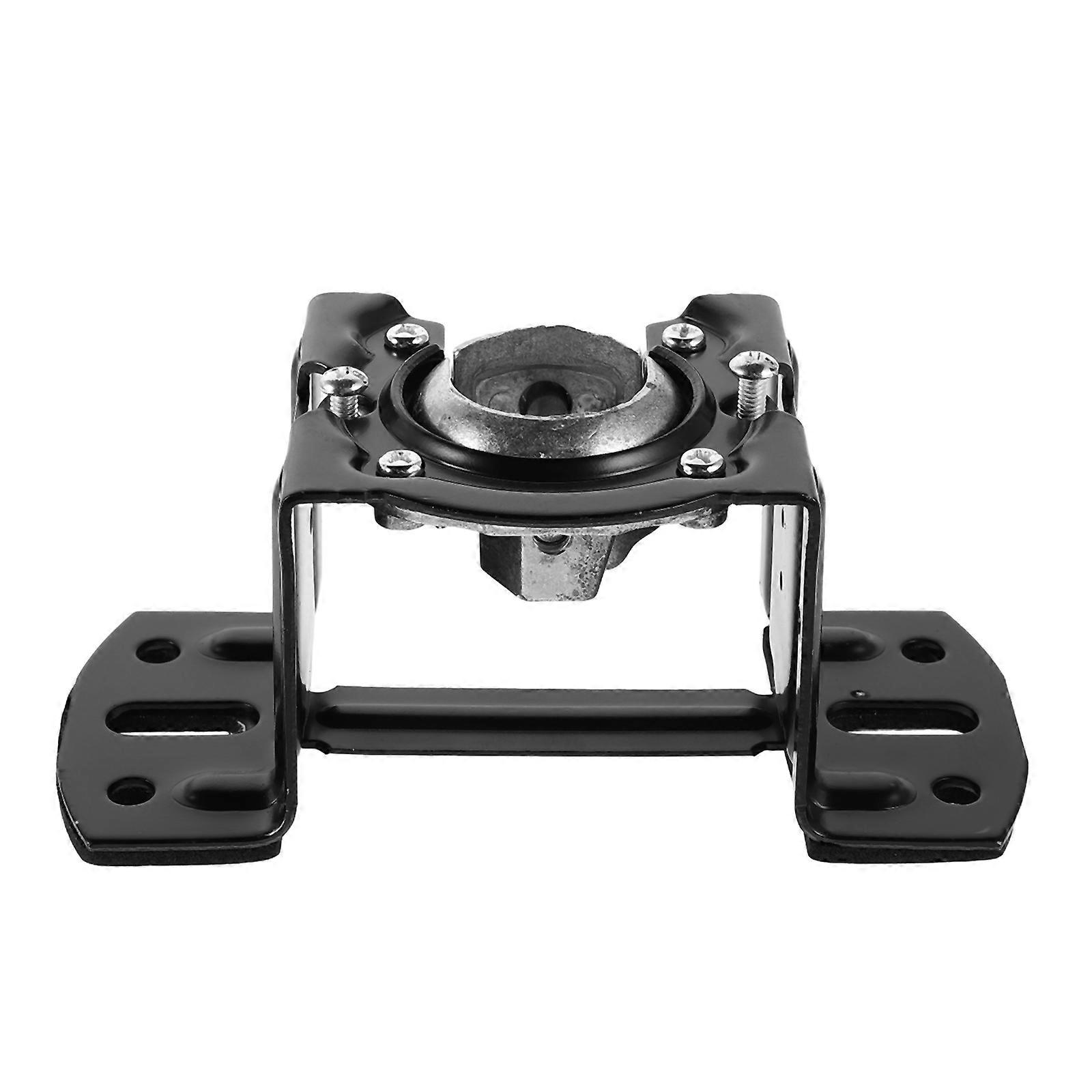 Iron Ceiling Fan Mounting Bracket for Reliable Installation 2Pcs Black