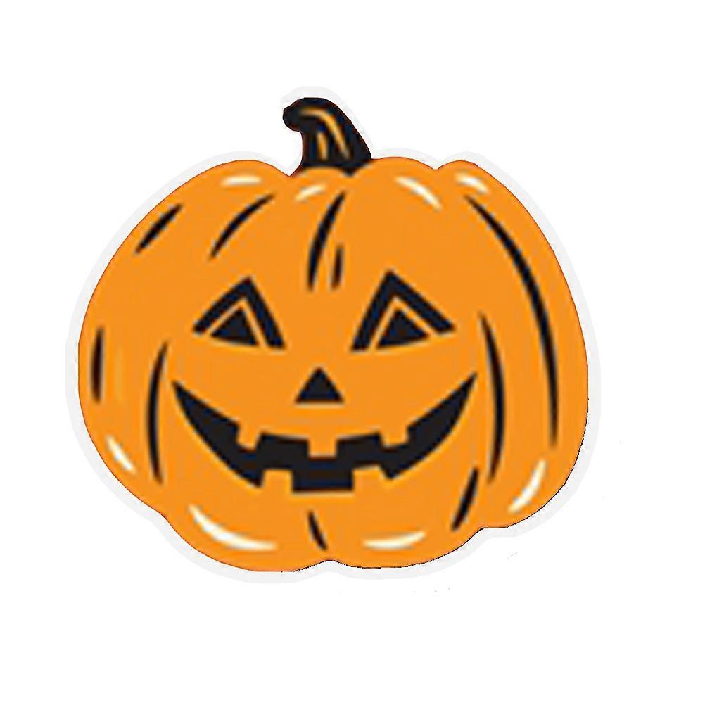 Halloween Cake Toppers Pumpkin Shape for Cake Decoration 24Pcs Set