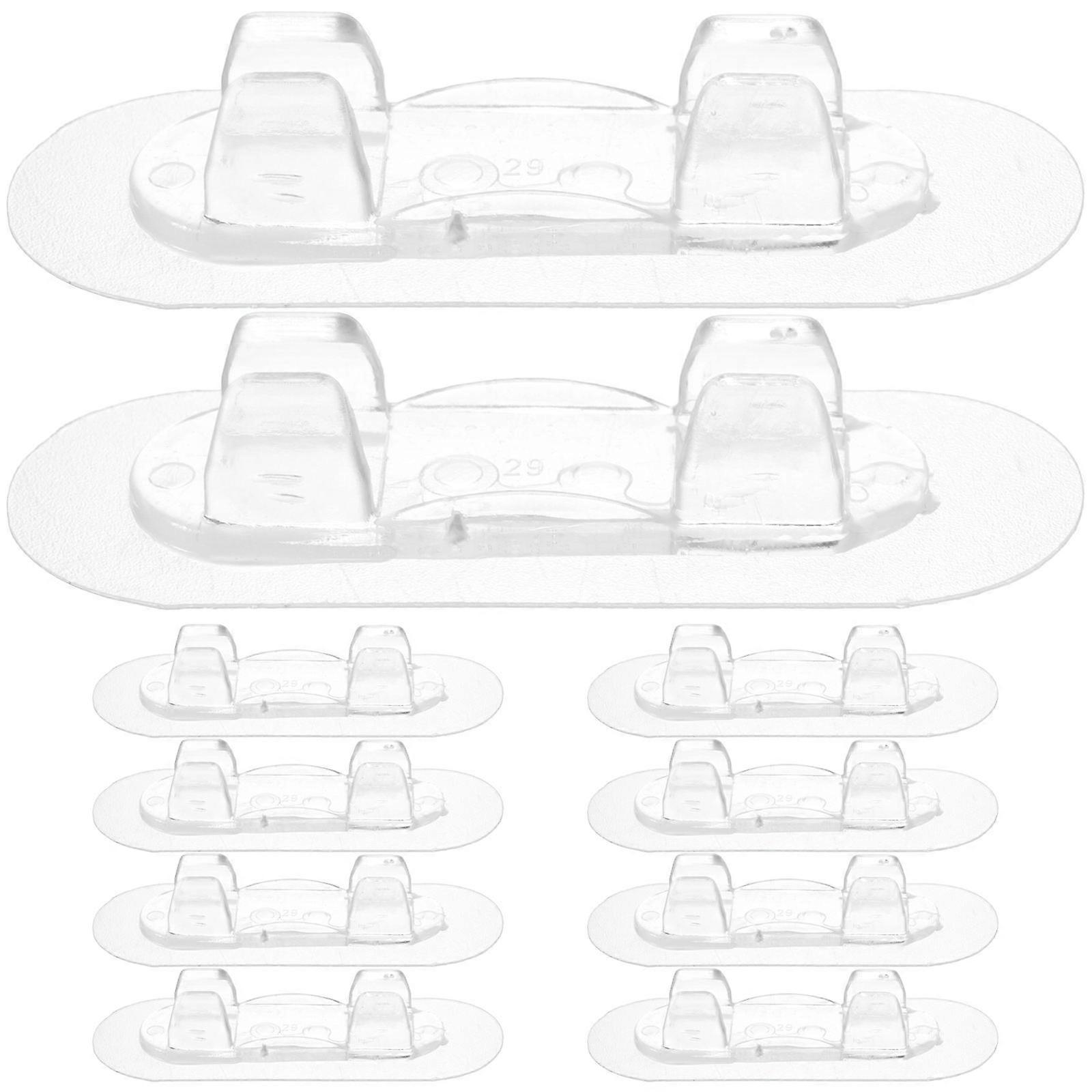 Acrylic Cable Organizer for Desk Wire Management with 40Pcs Set