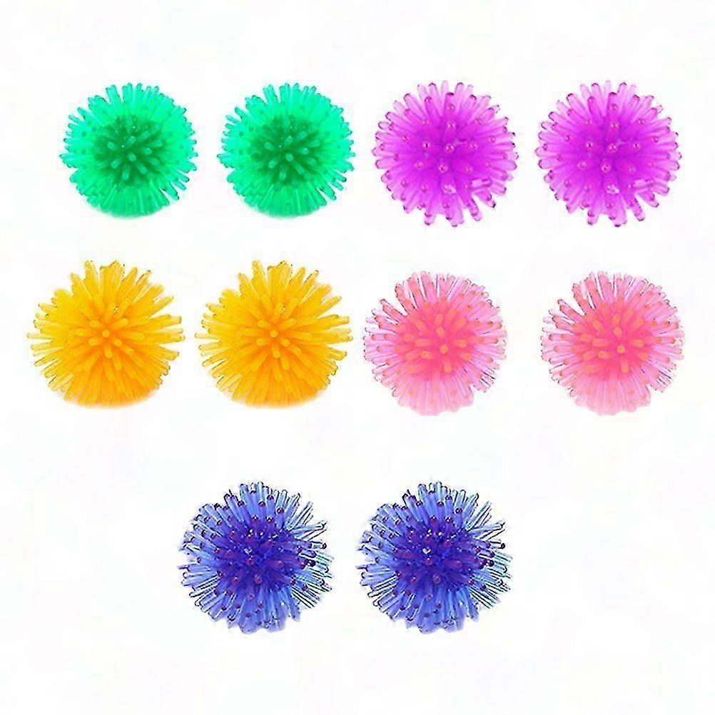 20Pcs Thorn Balls Cat Toy for Outdoor Play, Prevent Scratching Furniture, Durable Assorted Colors