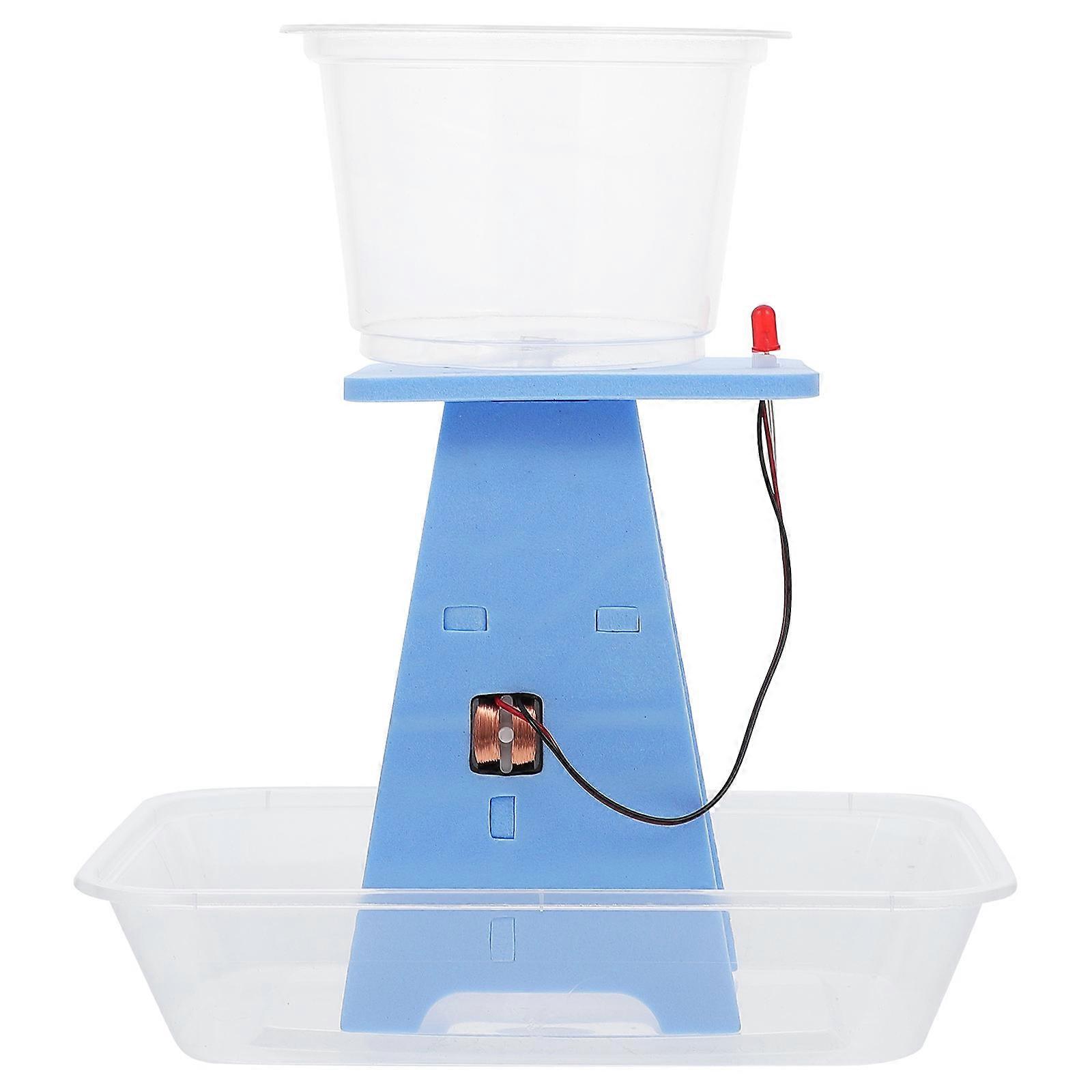 Handmade Hydro Generator Toy for Kids Educational Assembly 1Set