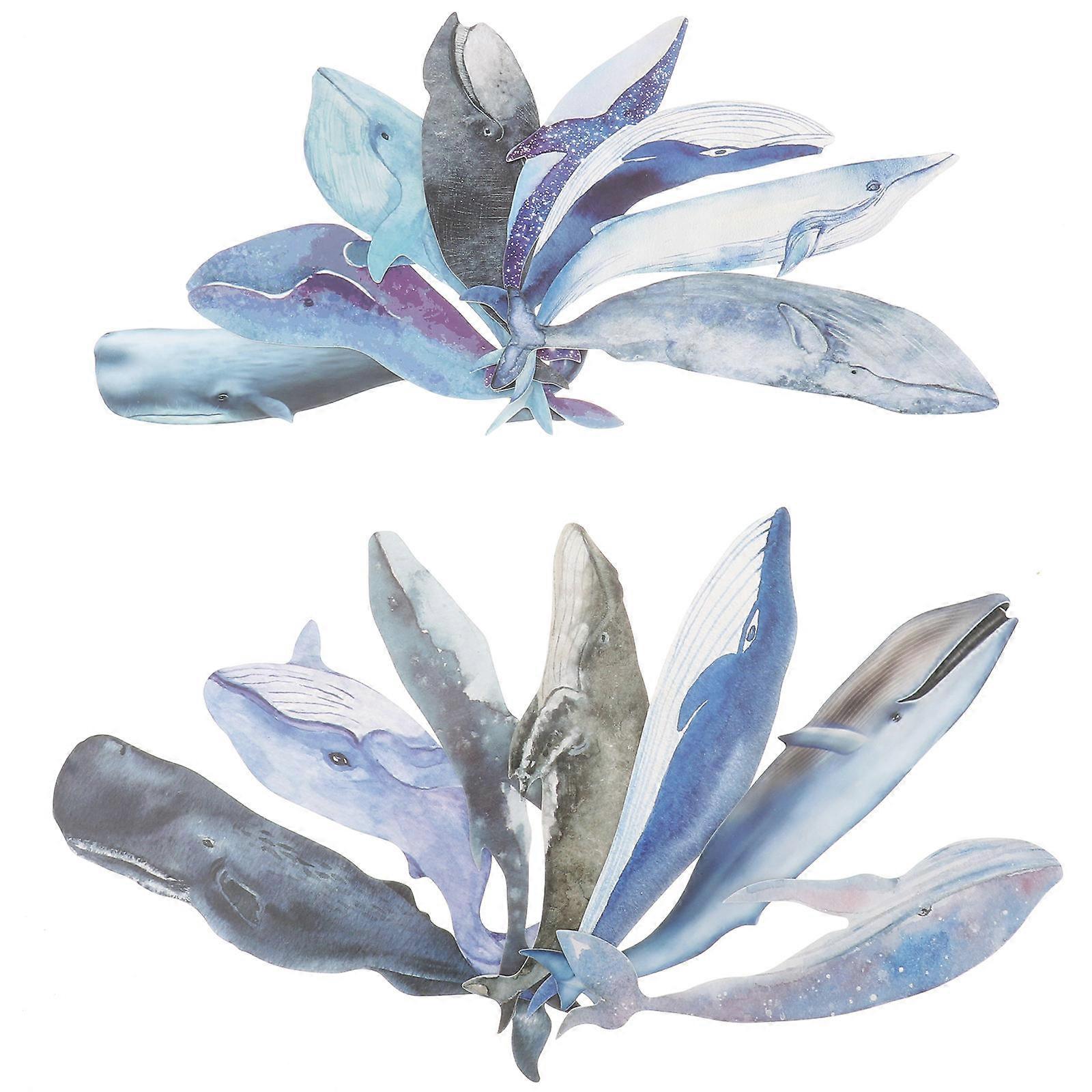 Funny Whale Card Decorative Cards for Diary Book