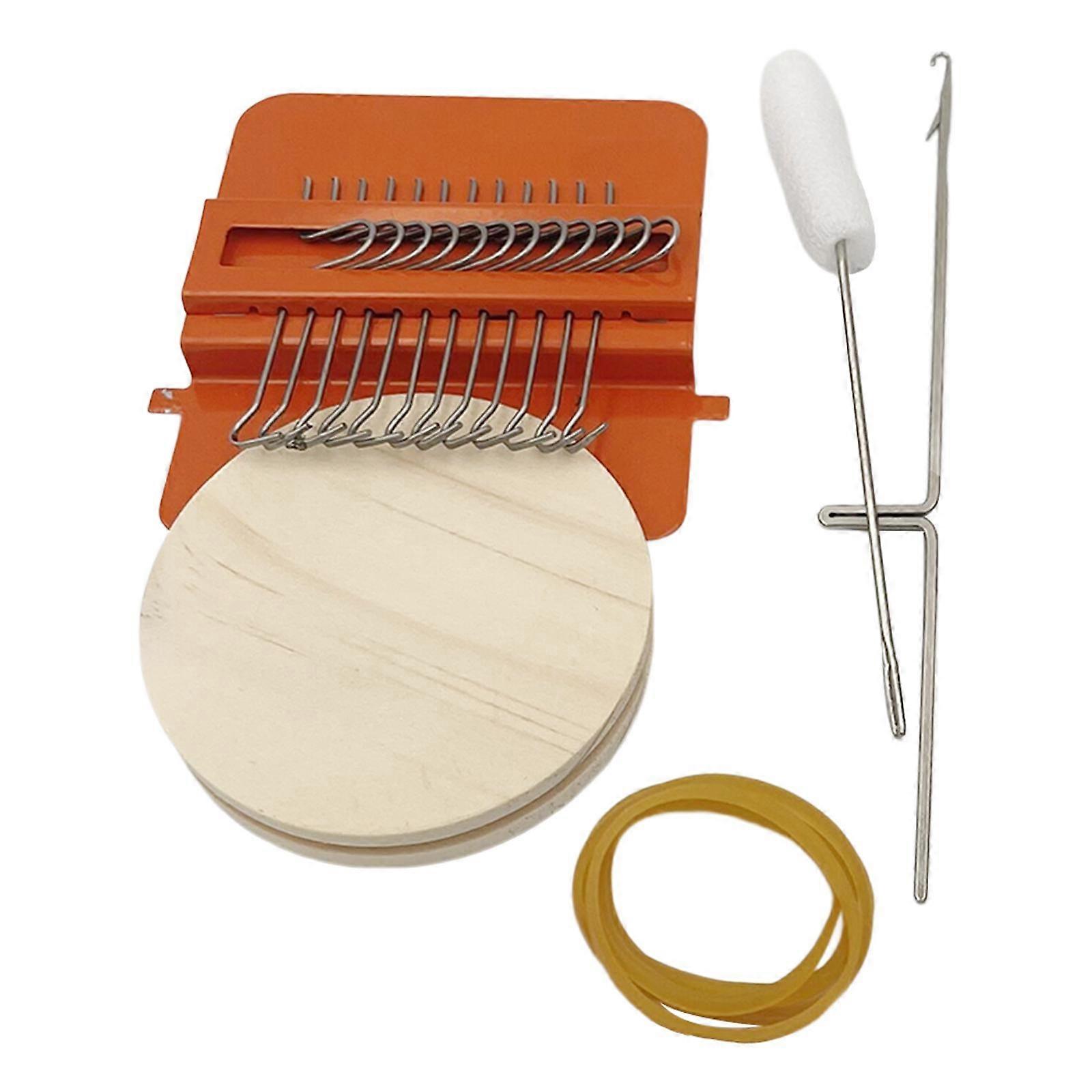 Speedweave Darning for Loom Type Weave Tool Wood Weaving Frame for Loom 12/14 14 Pin