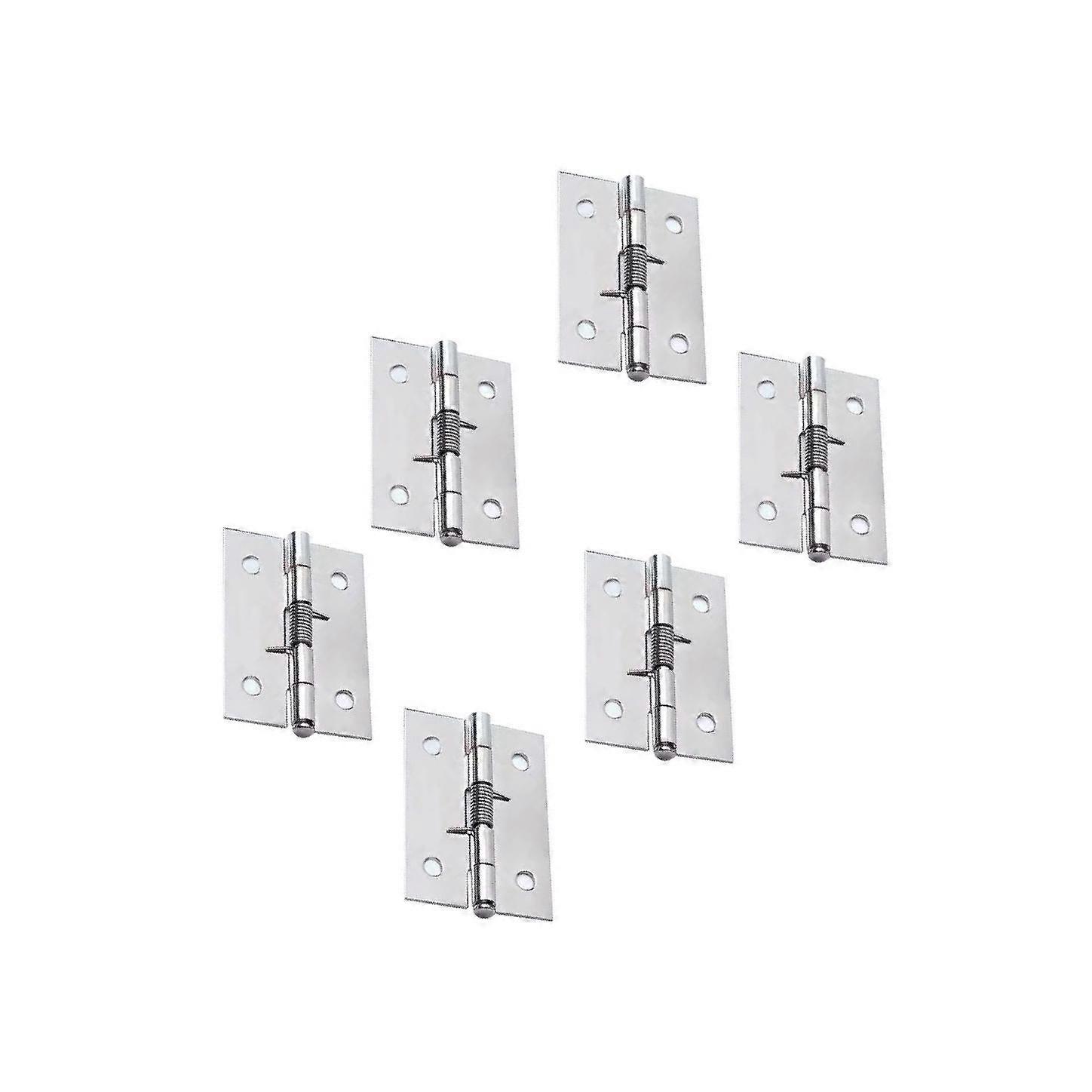 6 Pieces Door Hinge Easy llation lver Replacement Versatile Accessory 2 Inch