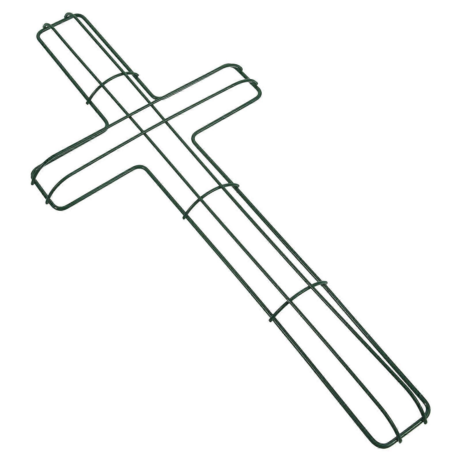 Metal Wreath Frame Iron Wire for Decor 2Pcs Wreath Form