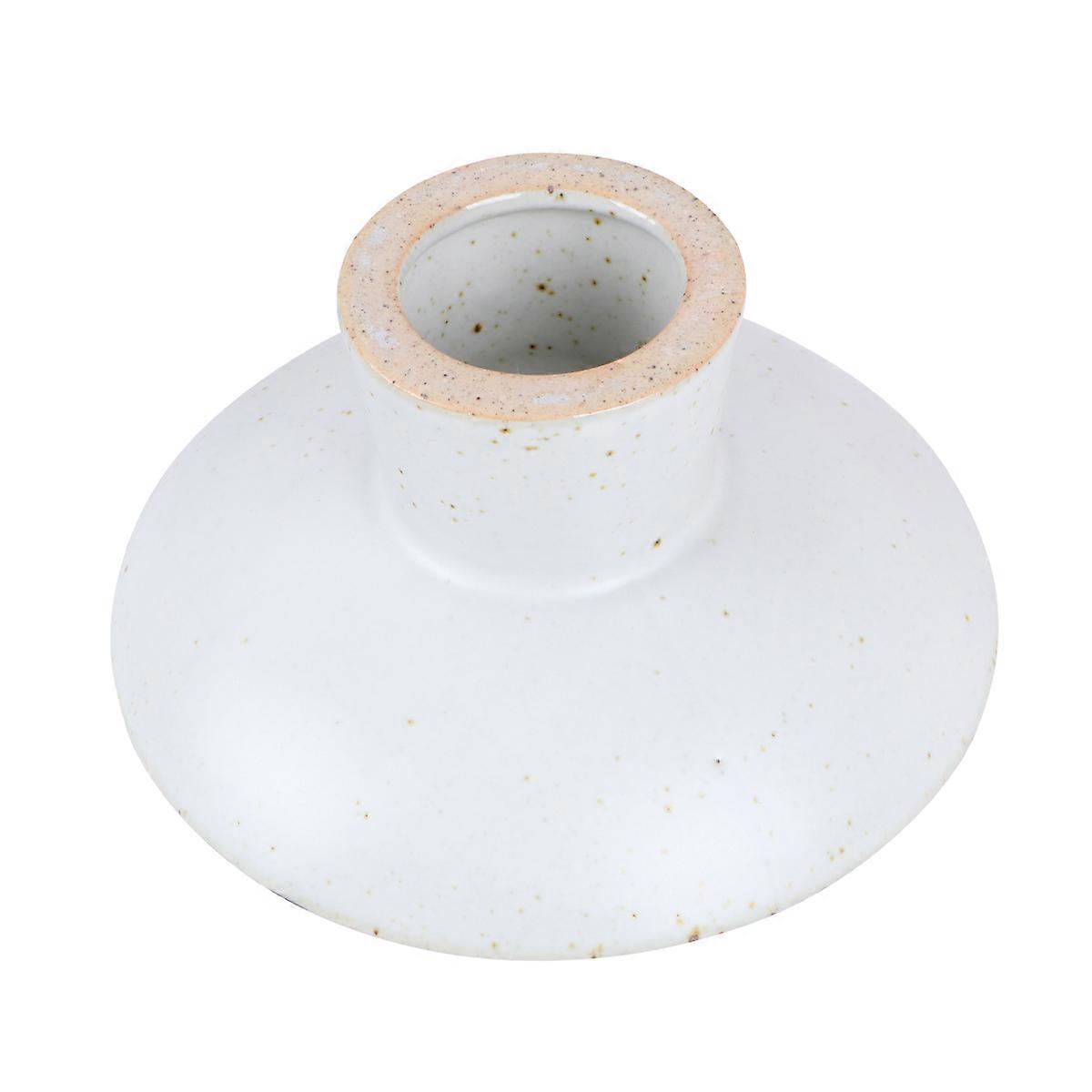 Japanese-Style Ceramic Dishes for Snack Serving 2Pcs White Creative Tableware