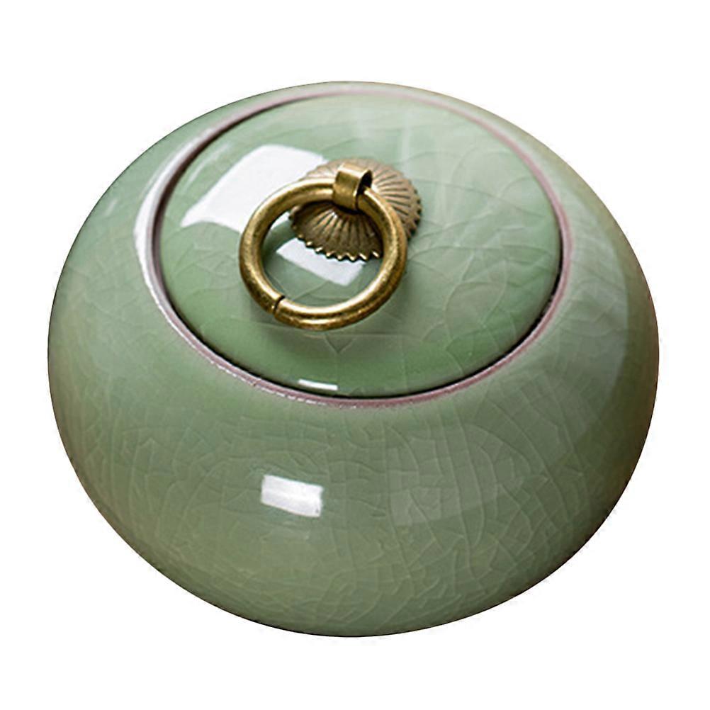 Ceramic Kitchen Jar for Storage 3Pcs Tea Coffee Container with Lid