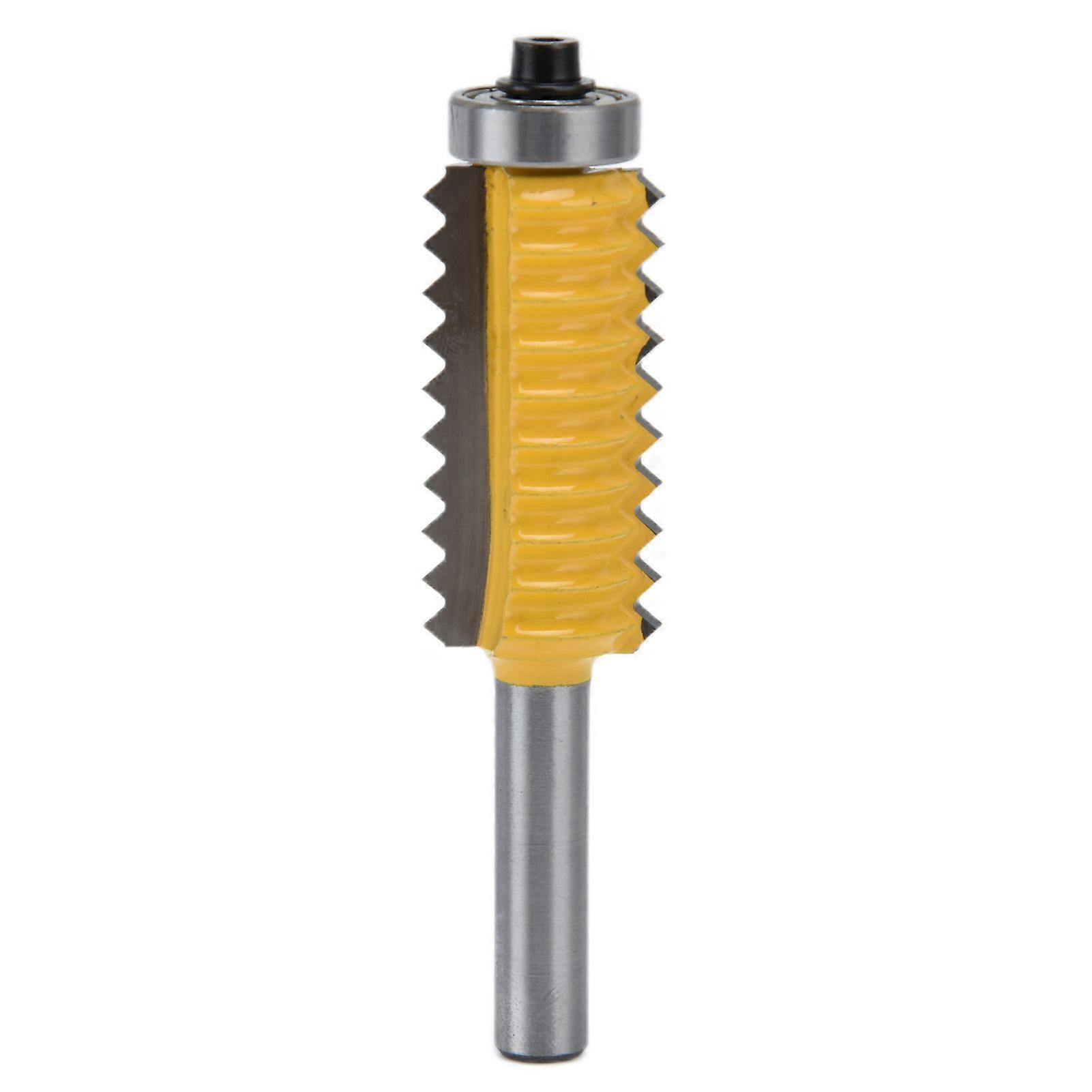 Finger Joint Router Bit Glue Milling Cutter Device 45# Steel V Tenoning Machine 8mm Shank55mm