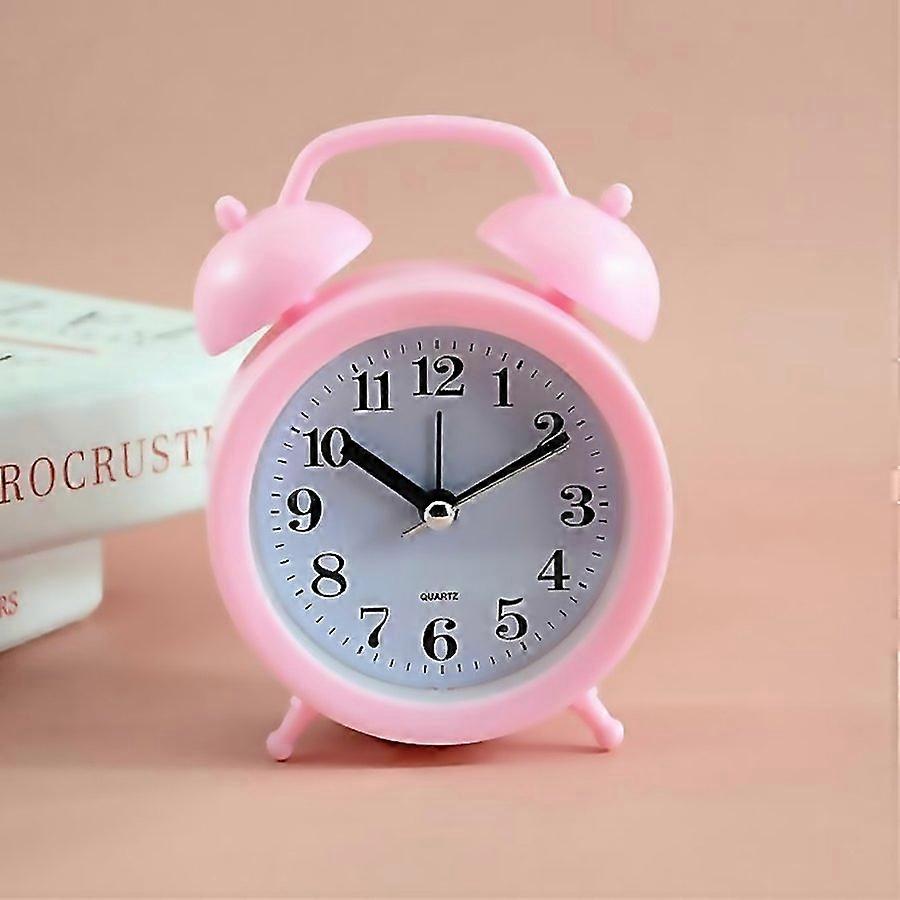 For 2 Pcs Student Bed Small Alarm Clock Desk Alarm Clock