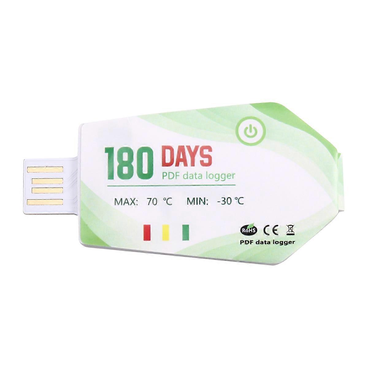 USB Temperature Data Logger 60000 Point Capacity Temperature Sensor