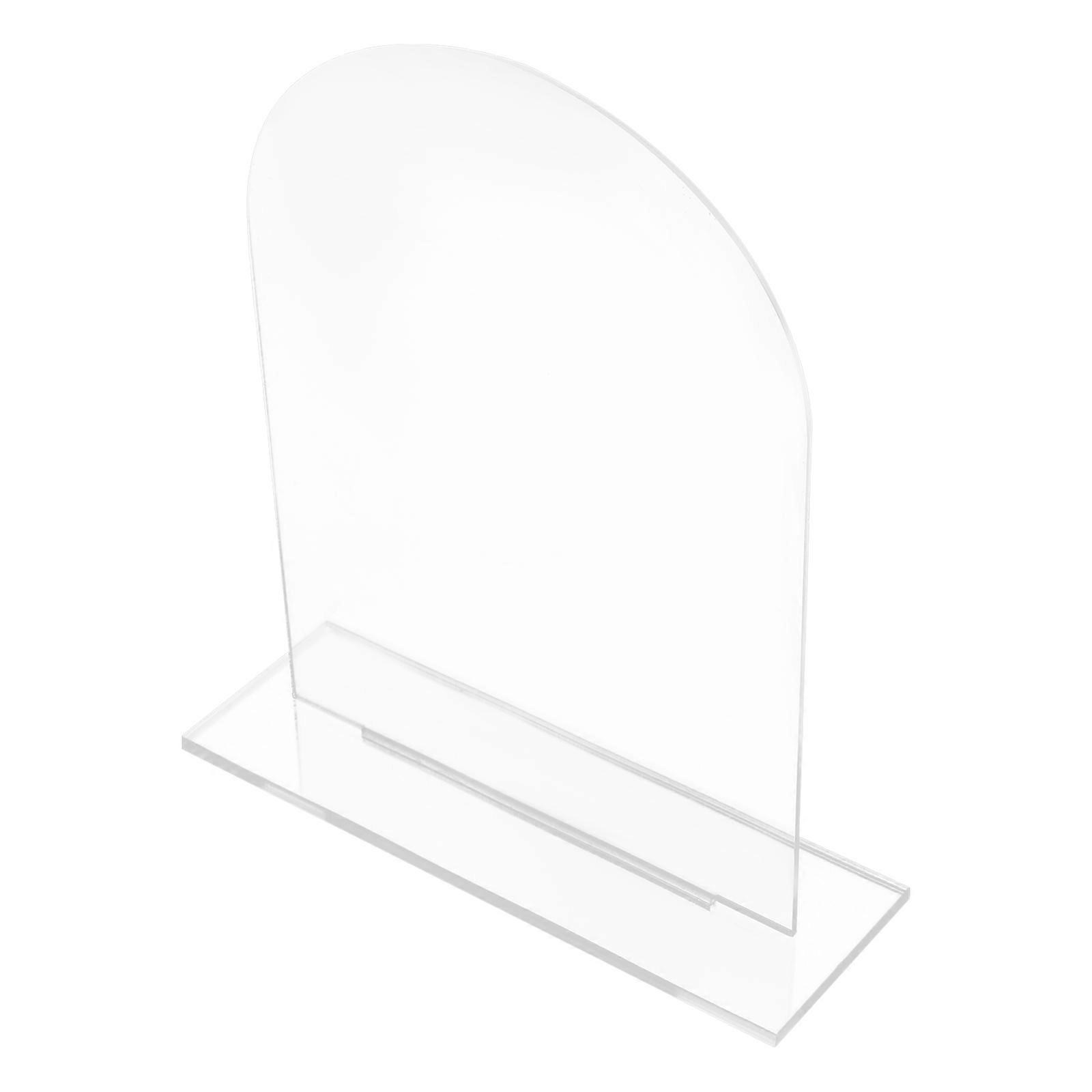 Acrylic Wedding Signs for Table Setting with 10Pcs Transparent Blank Cards