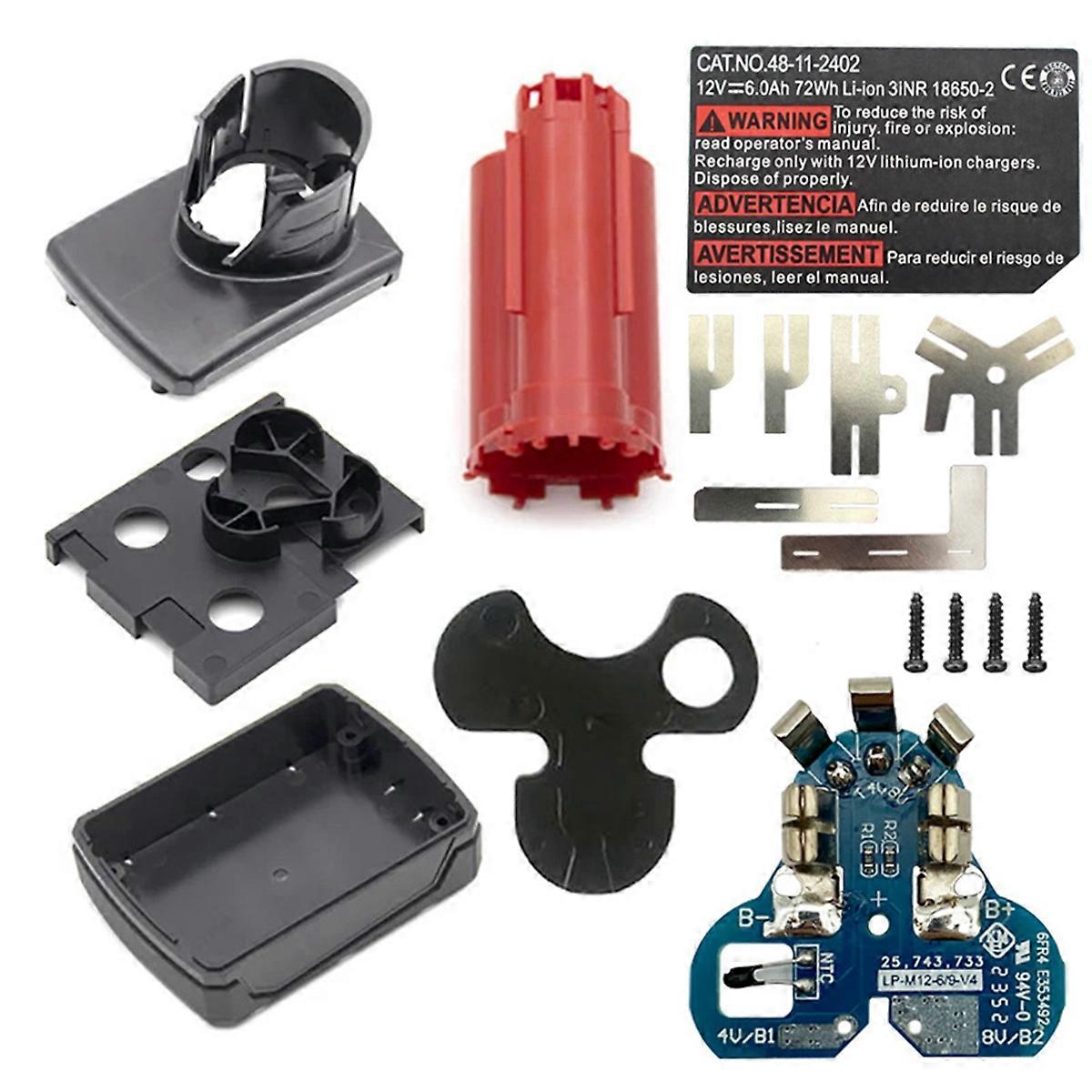  Lithium Battery Plastic Case PCB Circuit Board for 12V